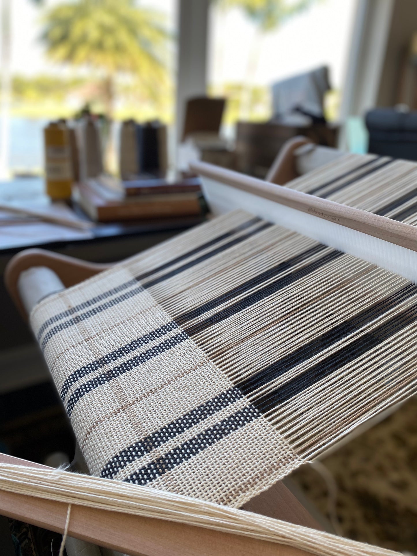 Rigid Heddle Weaving Pattern: Timeless Plaid Scarf