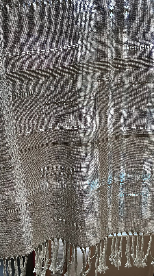 Experimental Hand-Manipulated Lace Cloth