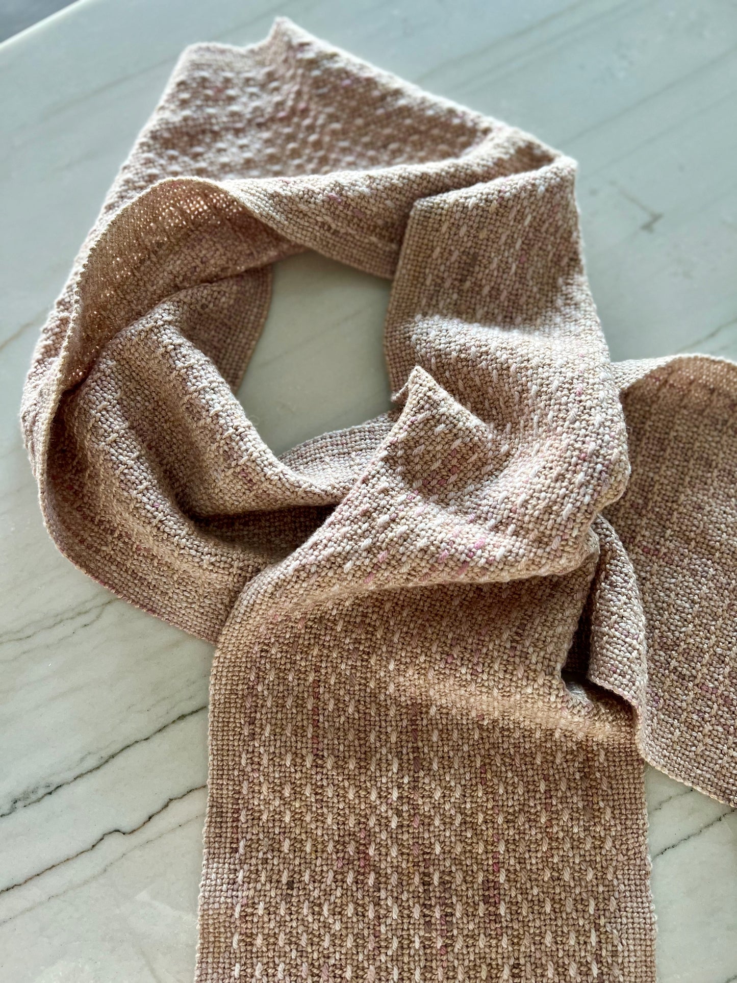 Rigid Heddle Weaving Pattern - Hagelslag Scarf