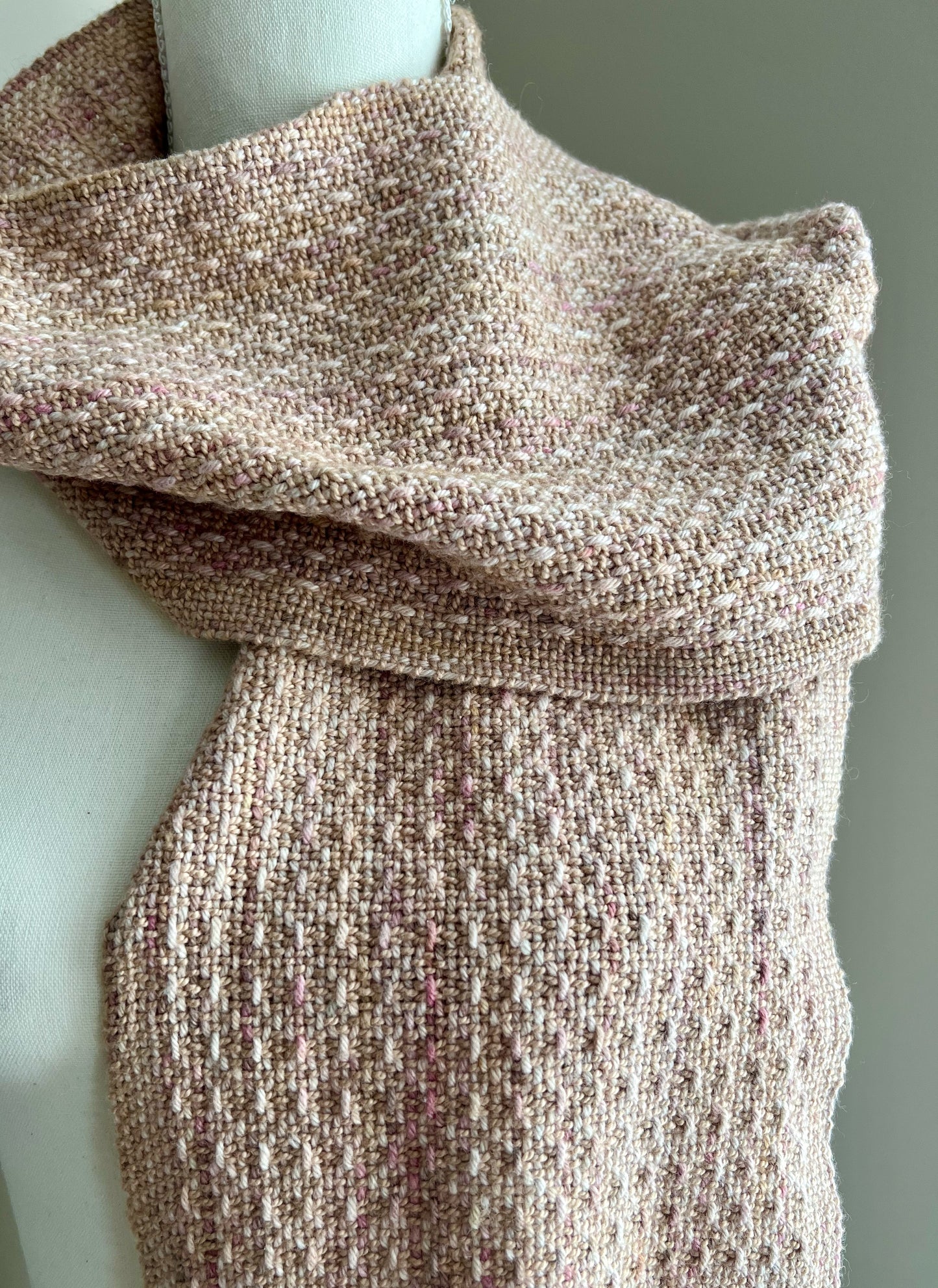 Rigid Heddle Weaving Pattern - Hagelslag Scarf