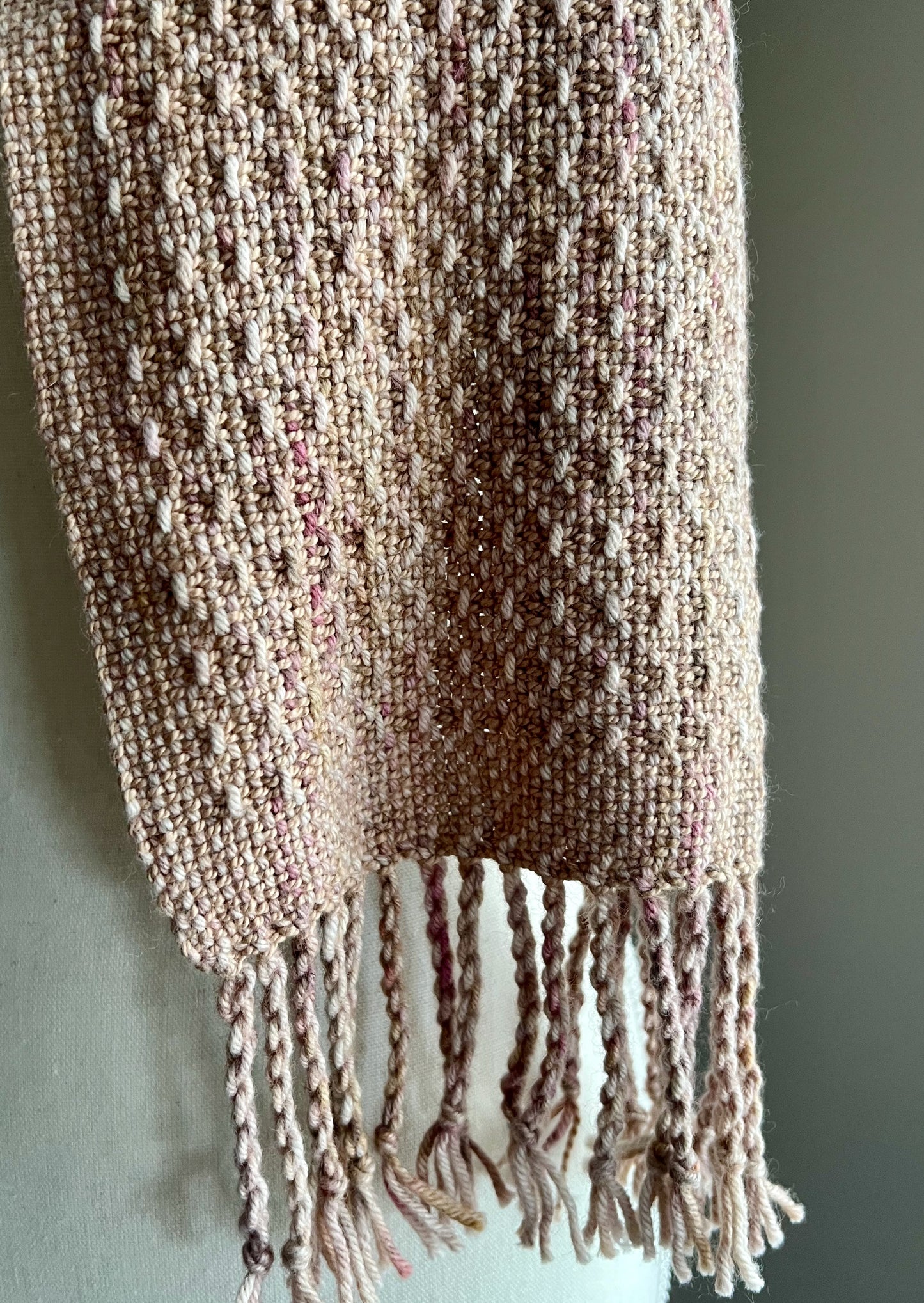 Rigid Heddle Weaving Pattern - Hagelslag Scarf