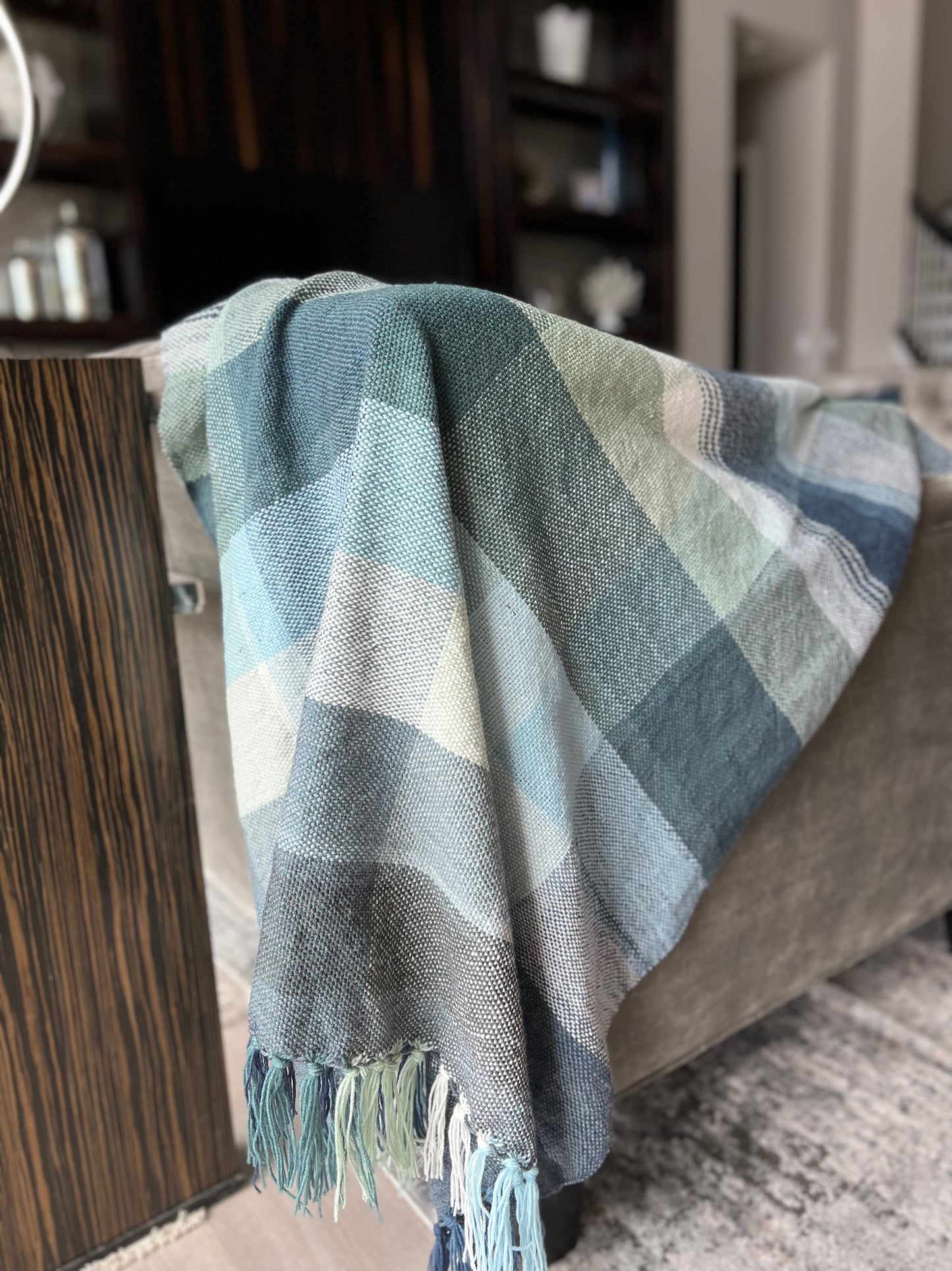 Lakeside Plaid Blanket