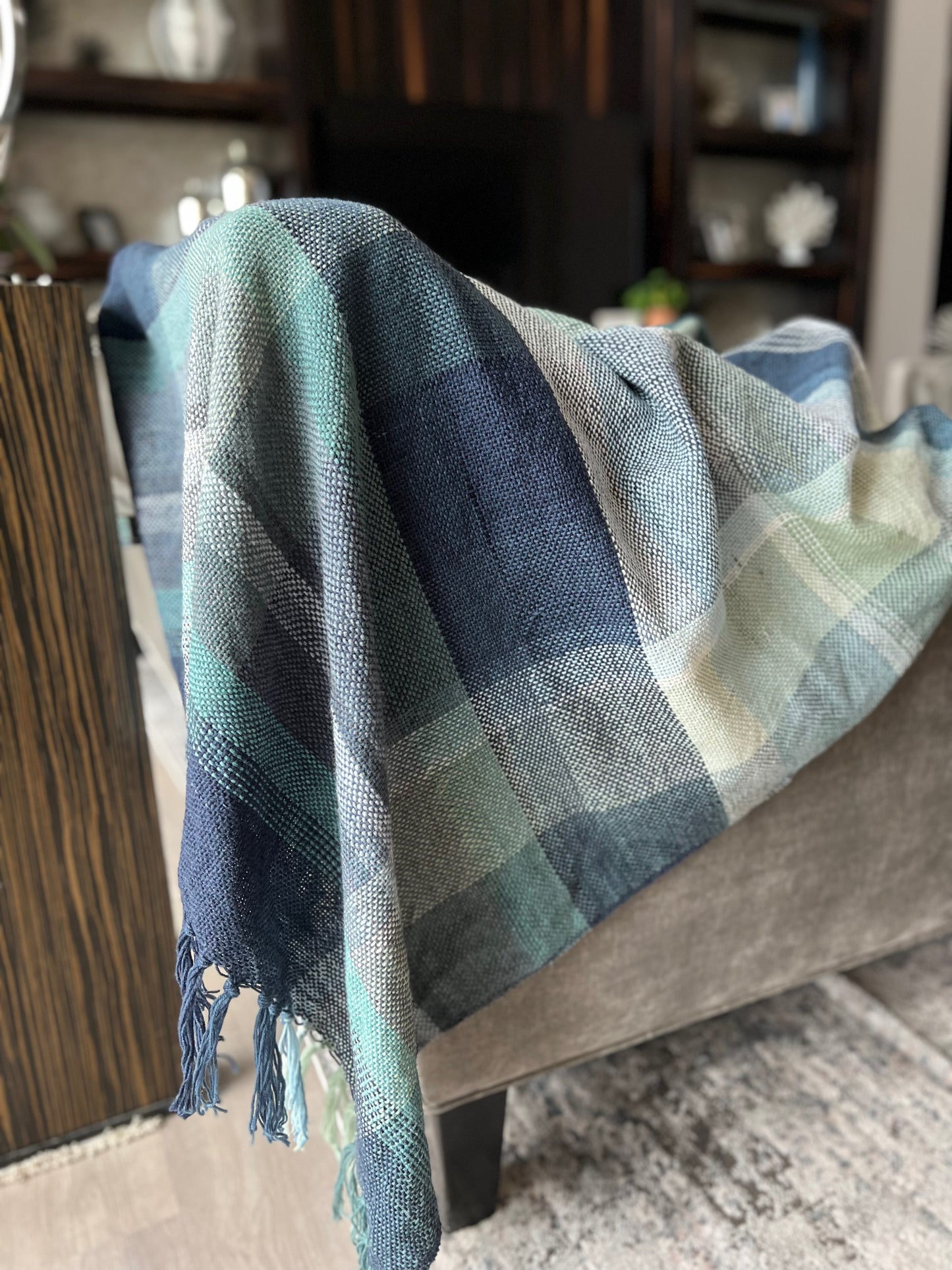 Lakeside Plaid Blanket