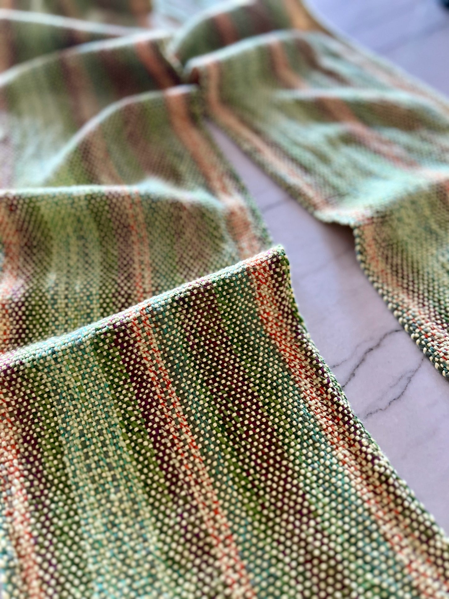 Garden Stripes Bamboo Scarf