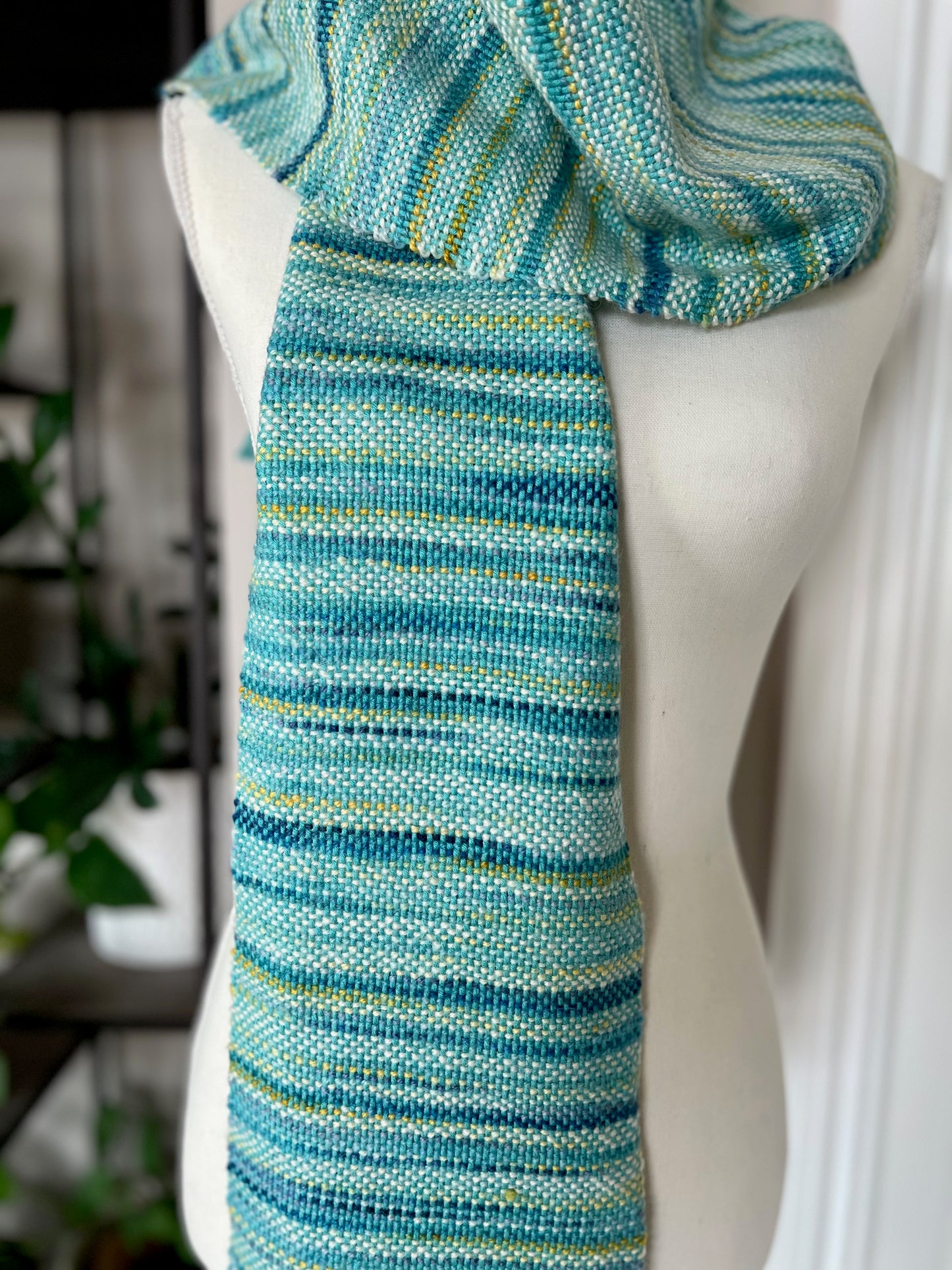 Marella Alapaca & Cotton Striped Scarf