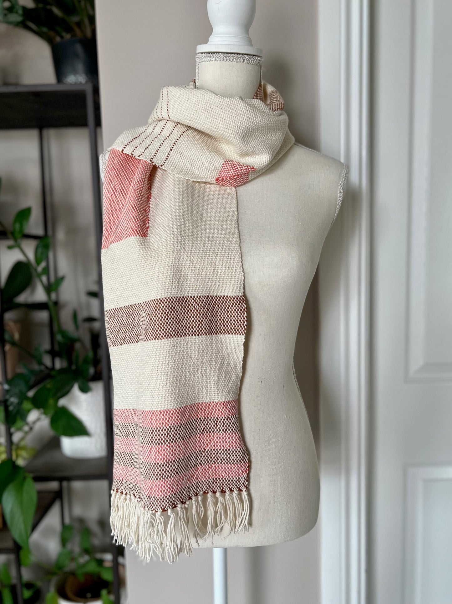 Squared Stripes & Blocks Scarf