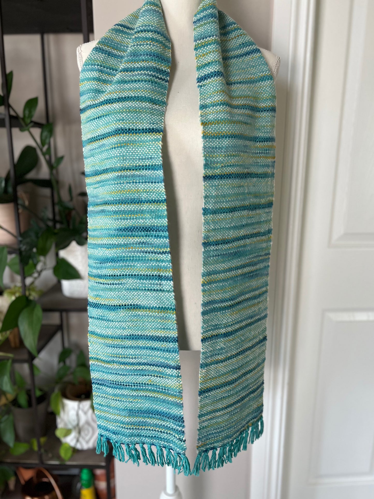 Marella Alapaca & Cotton Striped Scarf