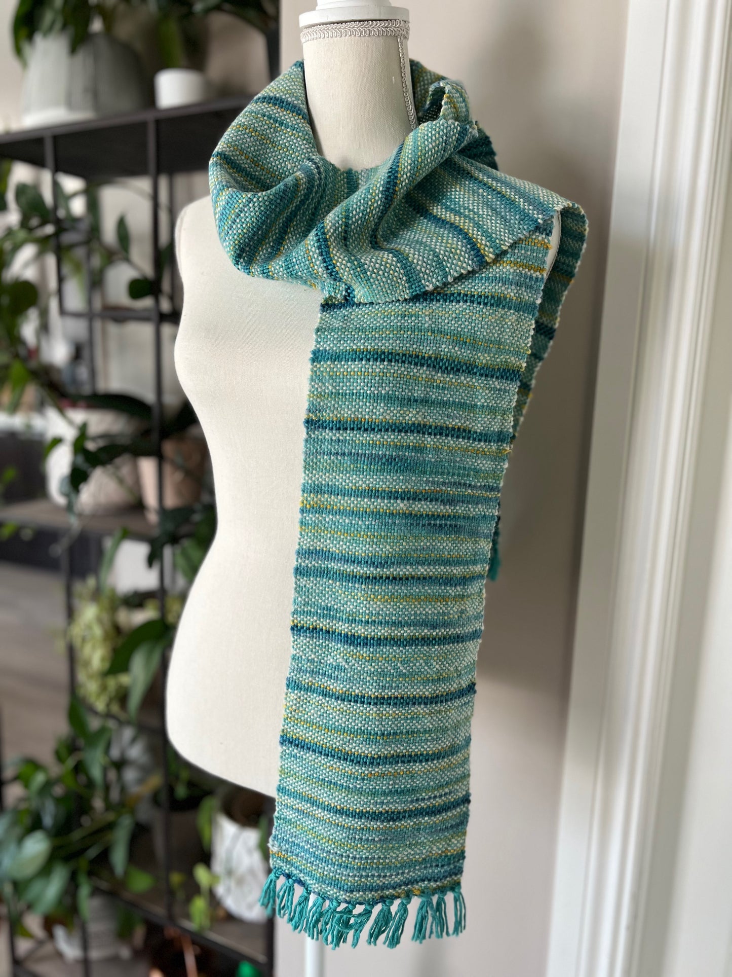 Marella Alapaca & Cotton Striped Scarf