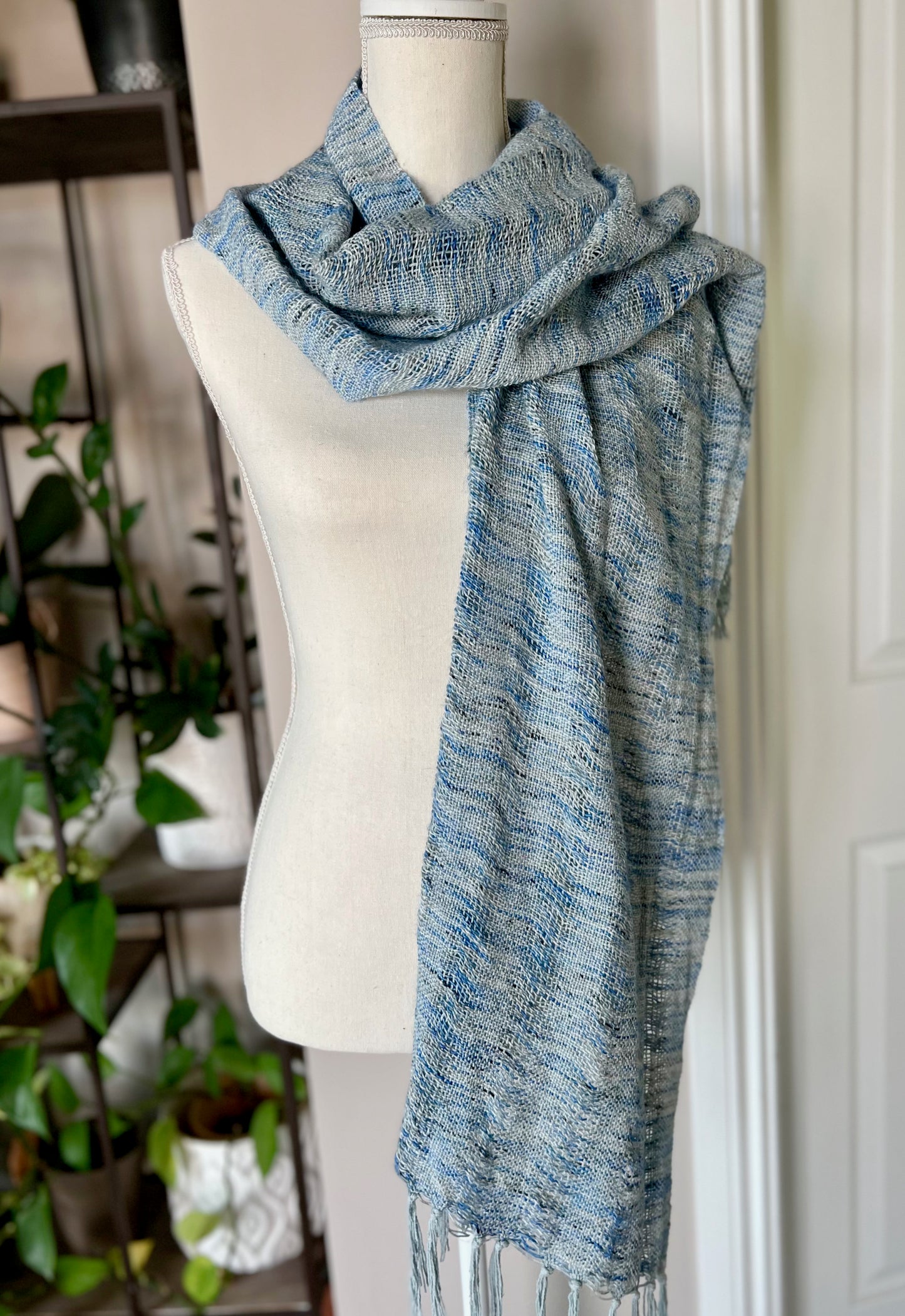 Changing Tides Silk Noil Scarf