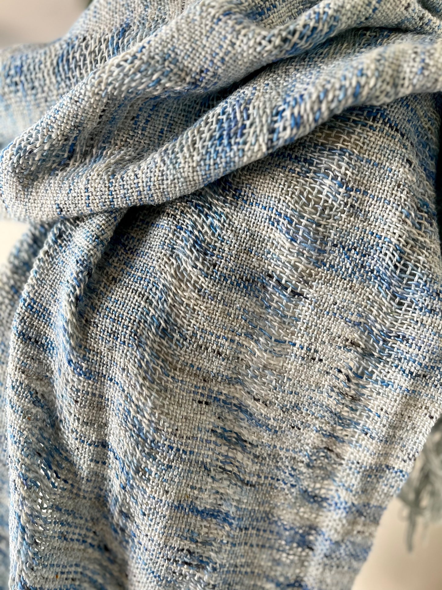 Changing Tides Silk Noil Scarf