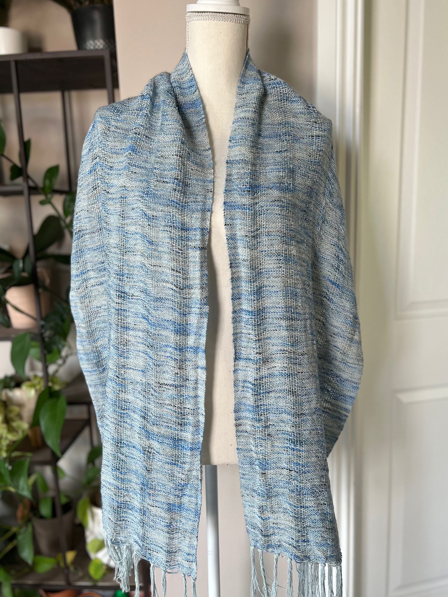 Changing Tides Silk Noil Scarf