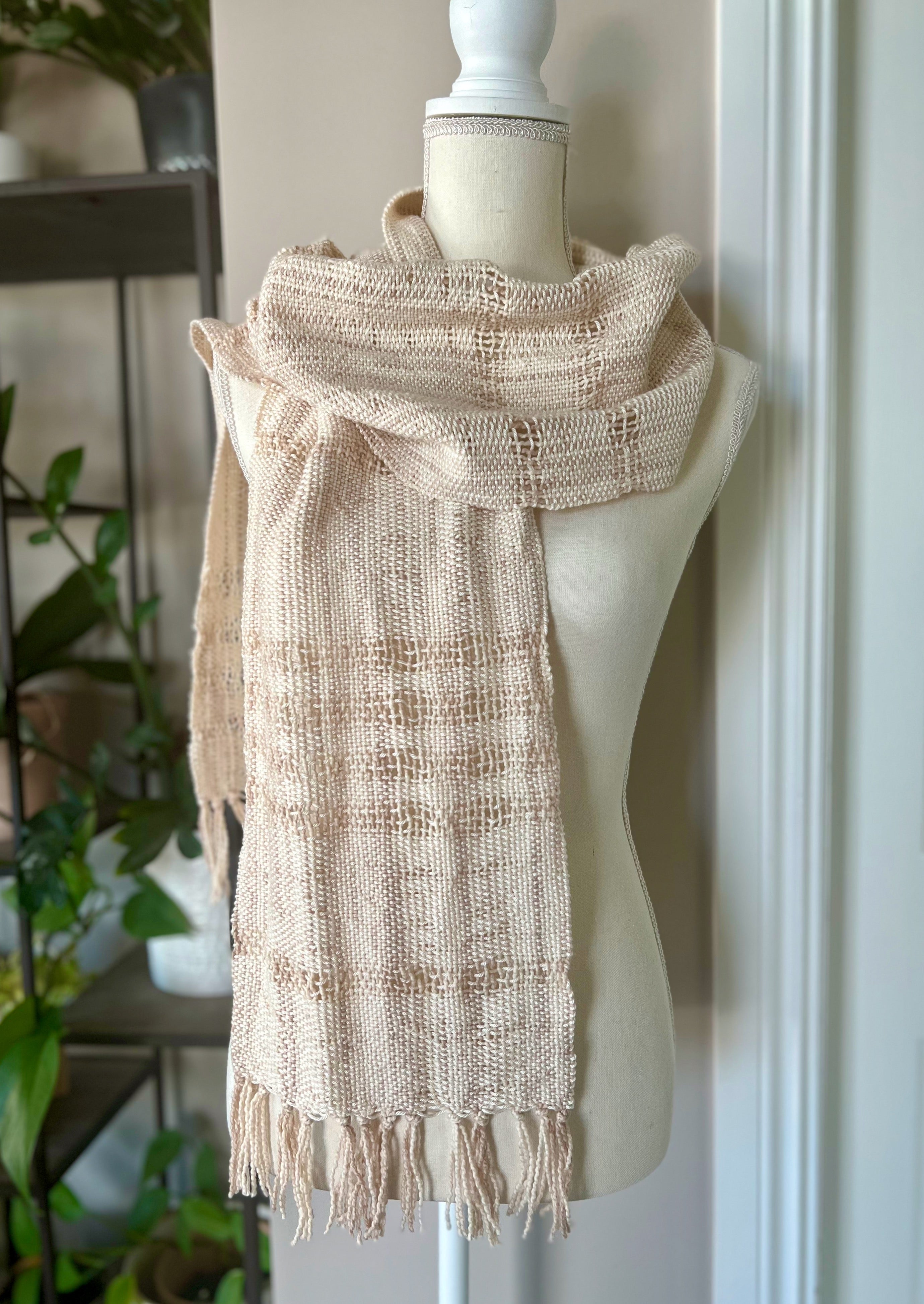 Sandcastle Cotton Scarf – OTTERWOVEN