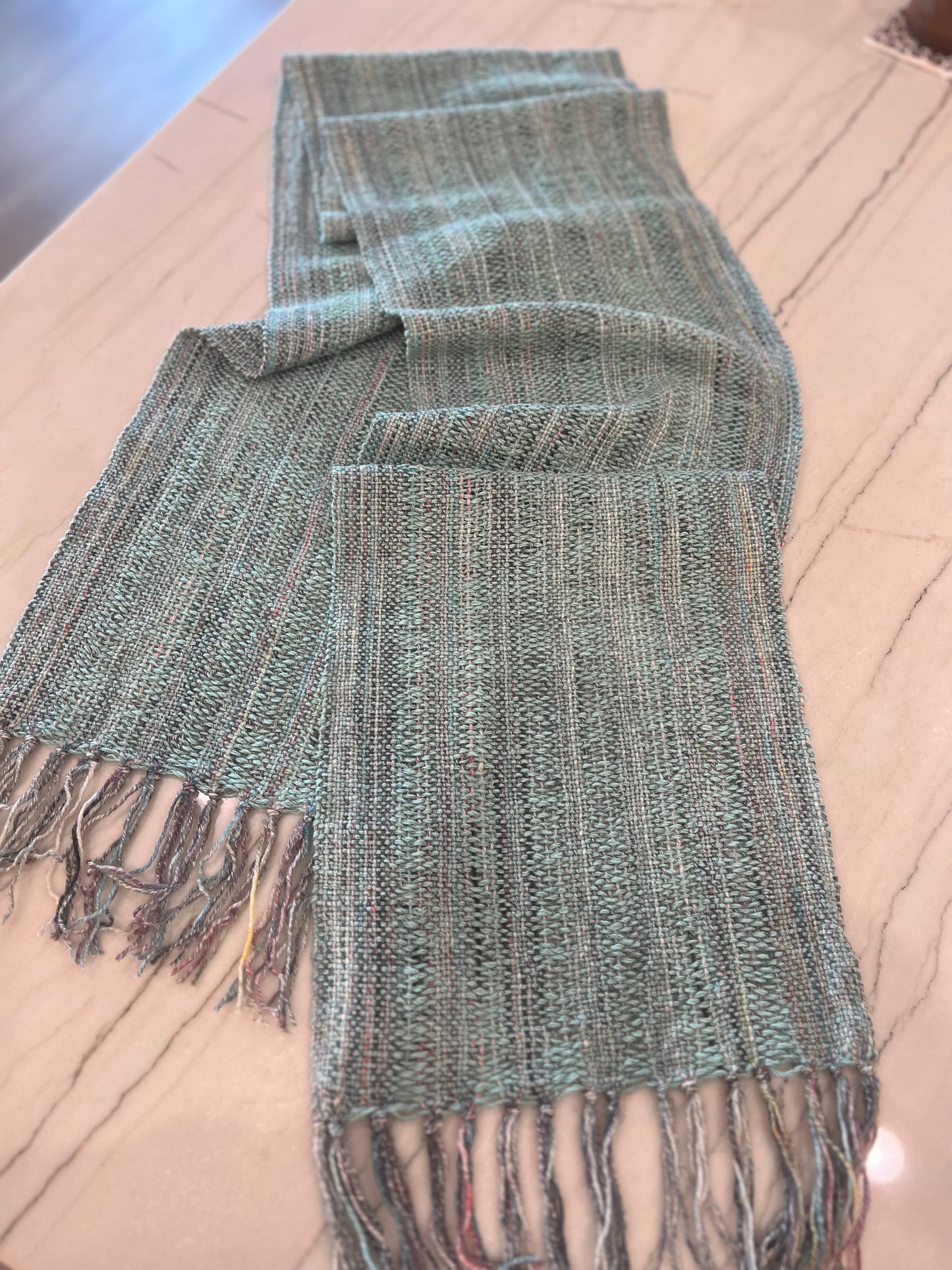 Aruba Cotton/Linen Hand-Dyed Scarf