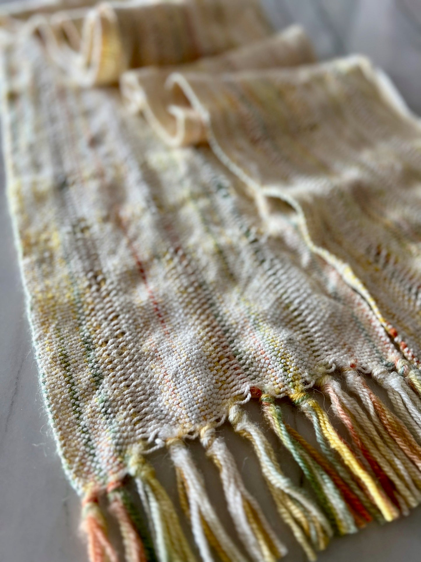 Golden Hour Baby Alpaca/Organic Cotton Scarf