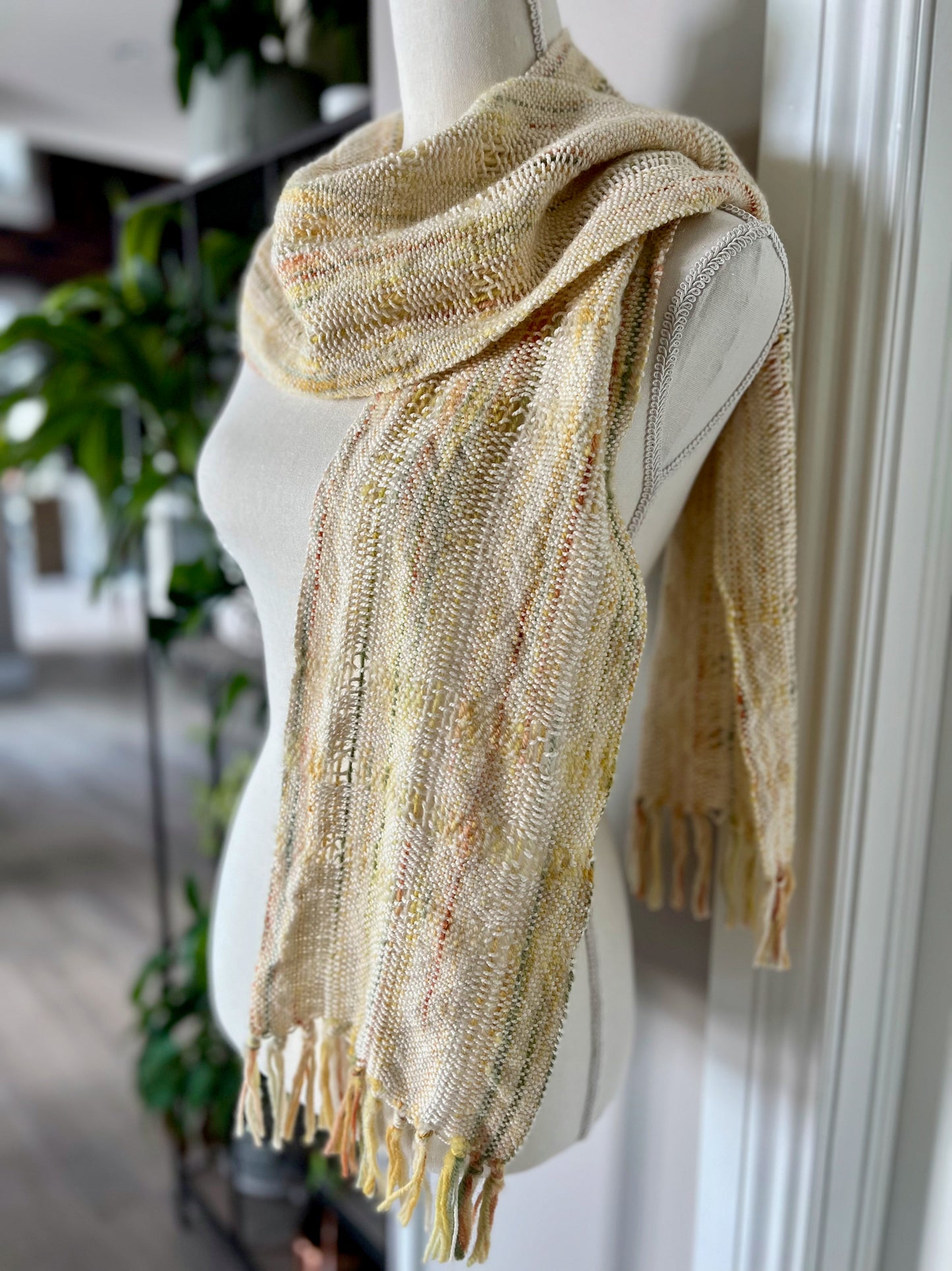 Golden Hour Baby Alpaca/Organic Cotton Scarf