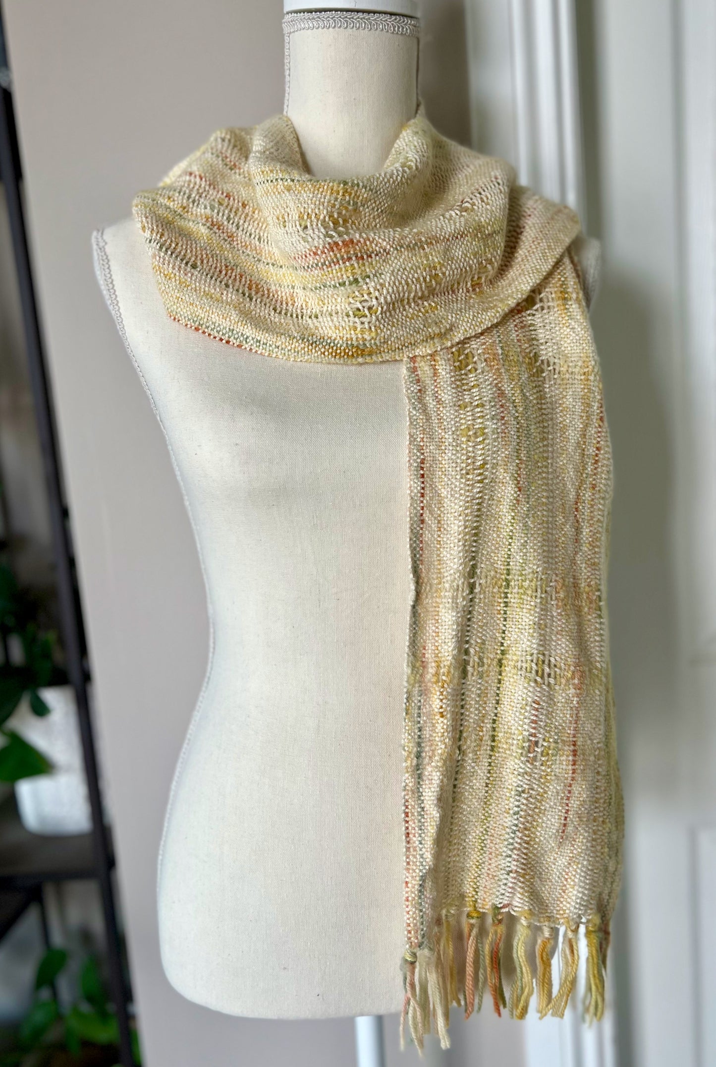 Golden Hour Baby Alpaca/Organic Cotton Scarf