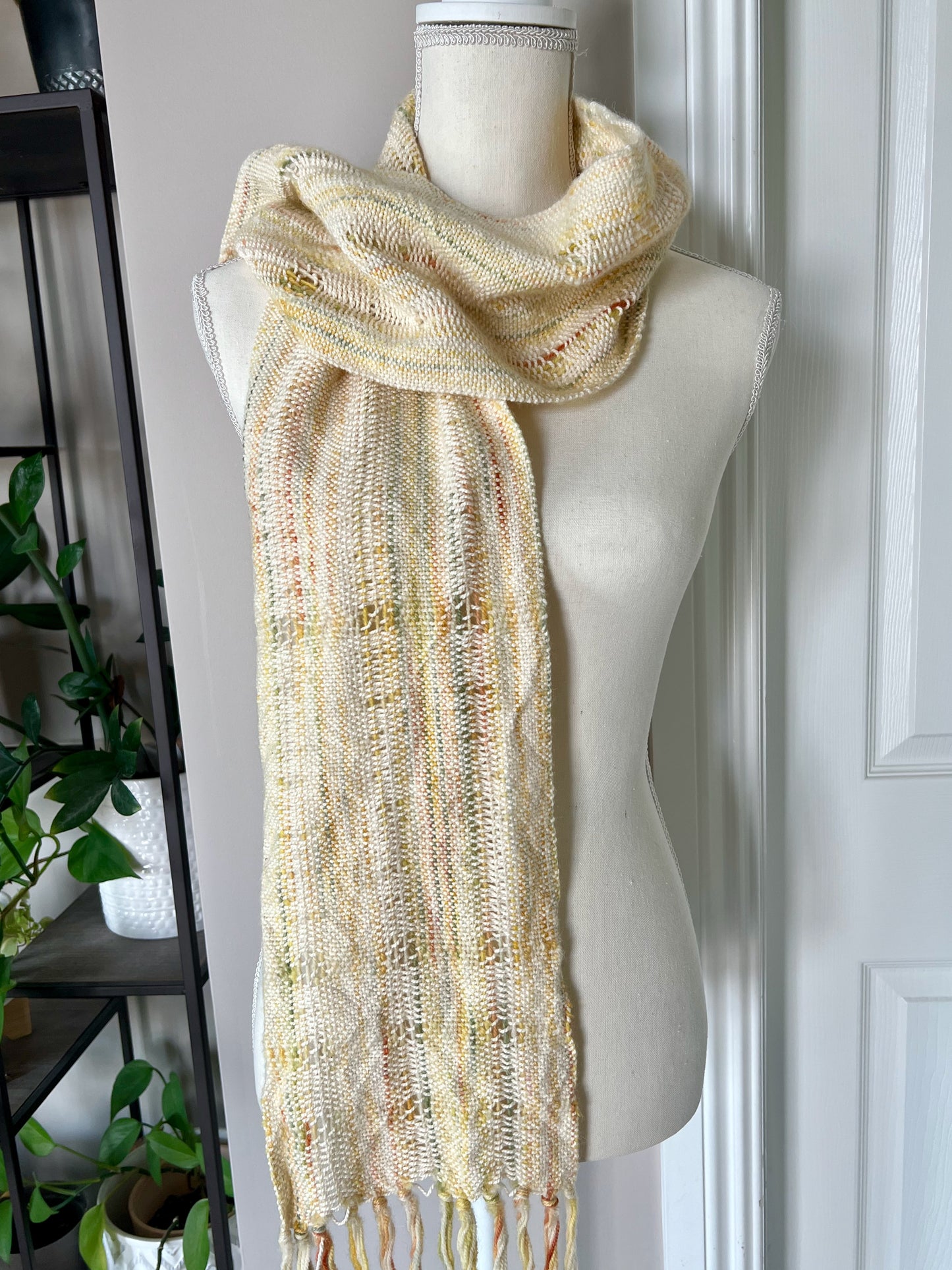 Golden Hour Baby Alpaca/Organic Cotton Scarf