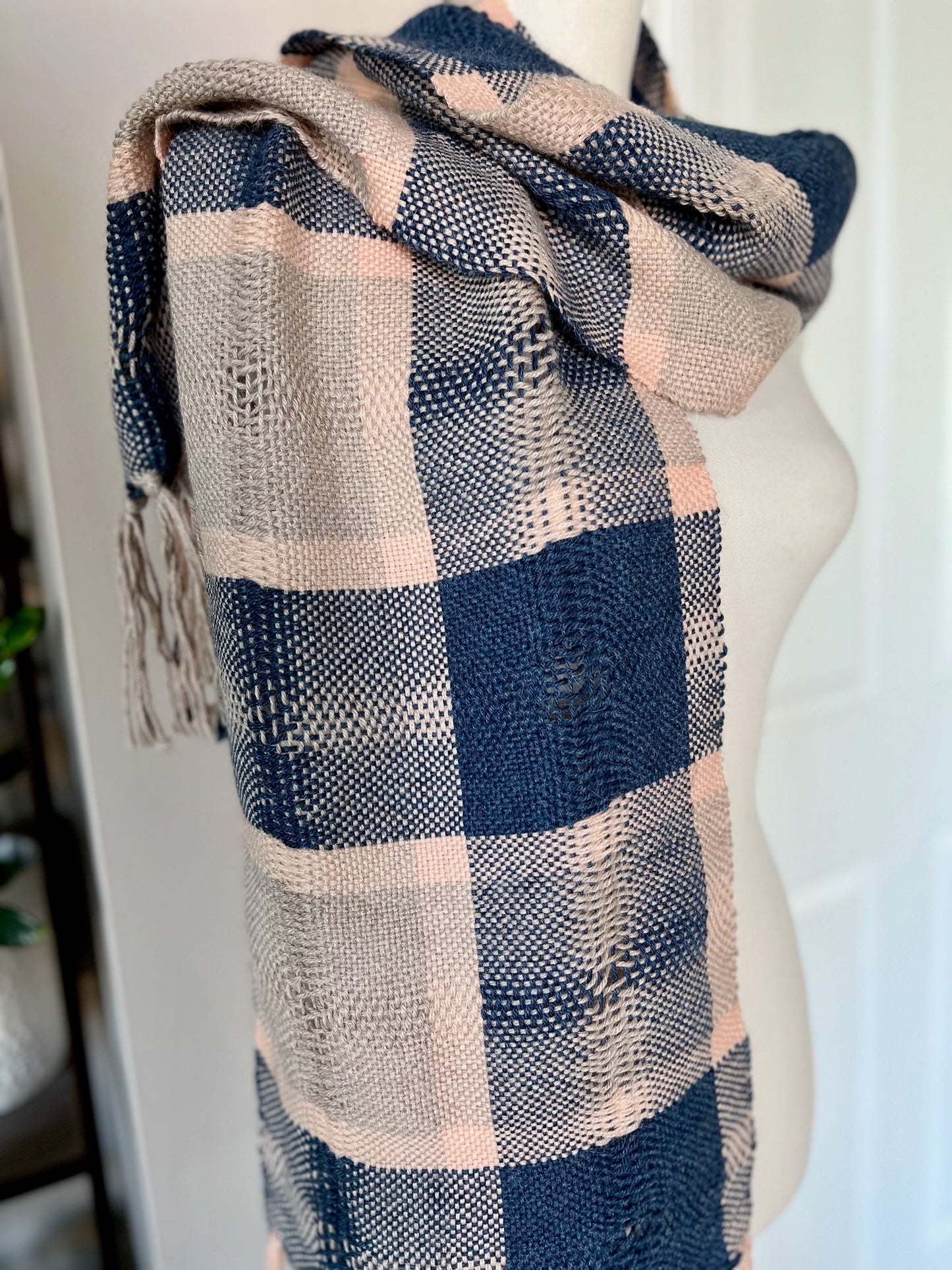 Rigid Heddle Weaving Pattern PDF - Ripley Plaid Scarf