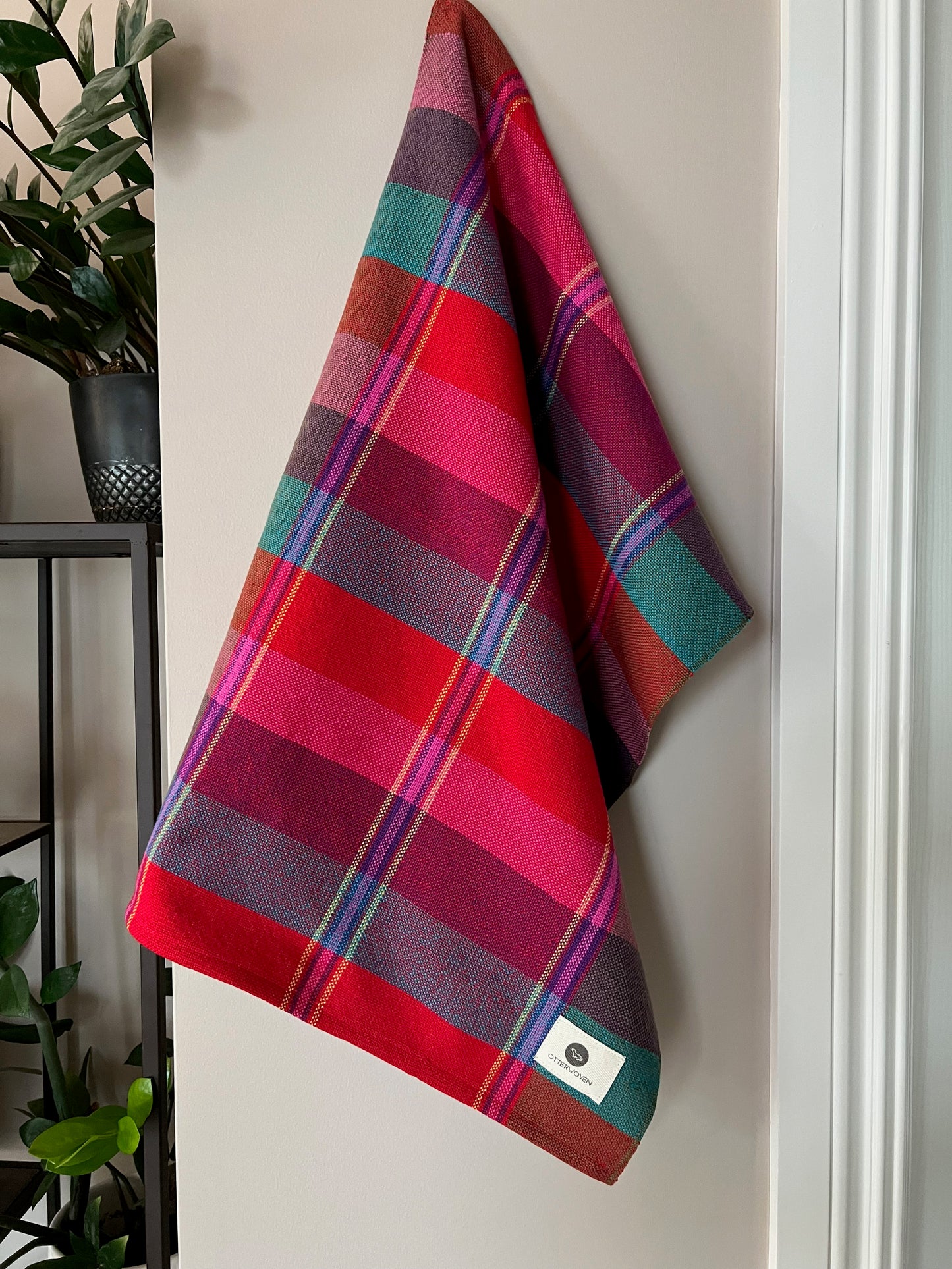 North Pole Plaid Tea Towels