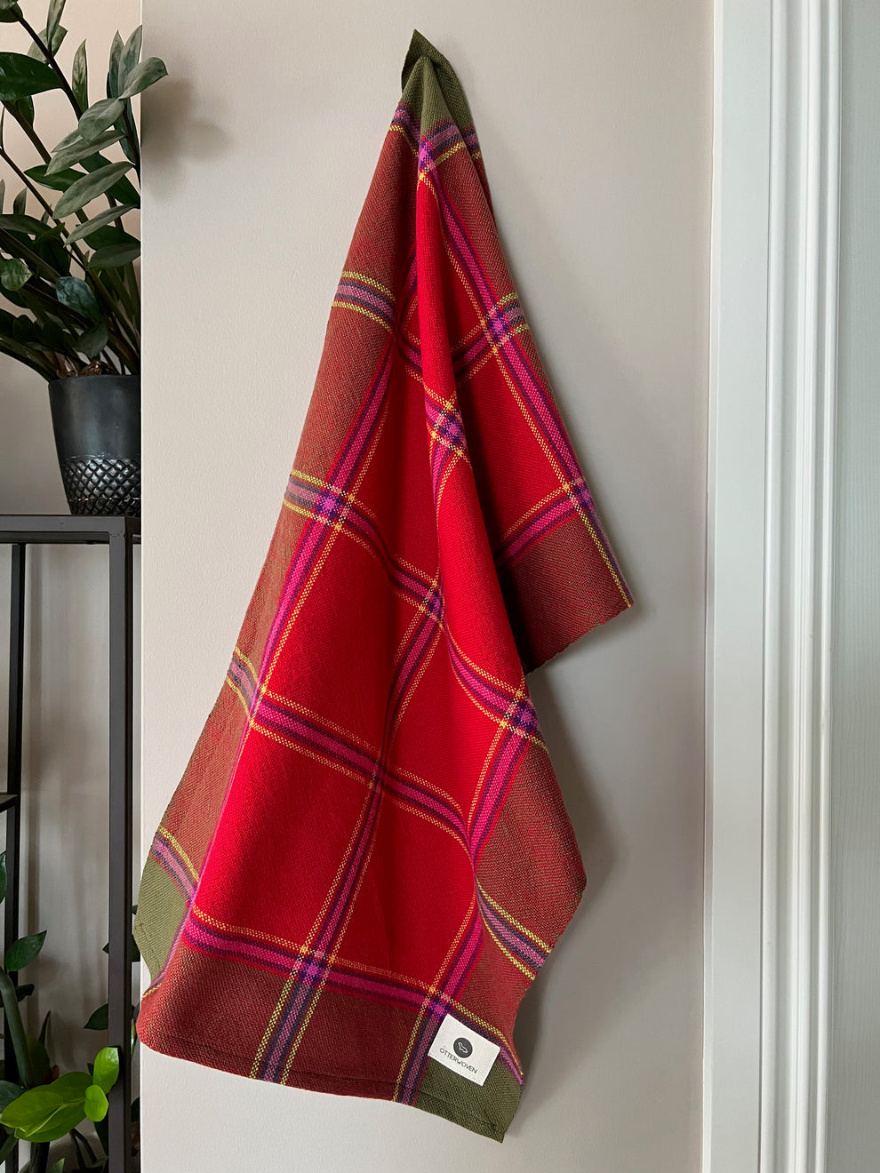 Shay Plaid Tea Towel main image 1