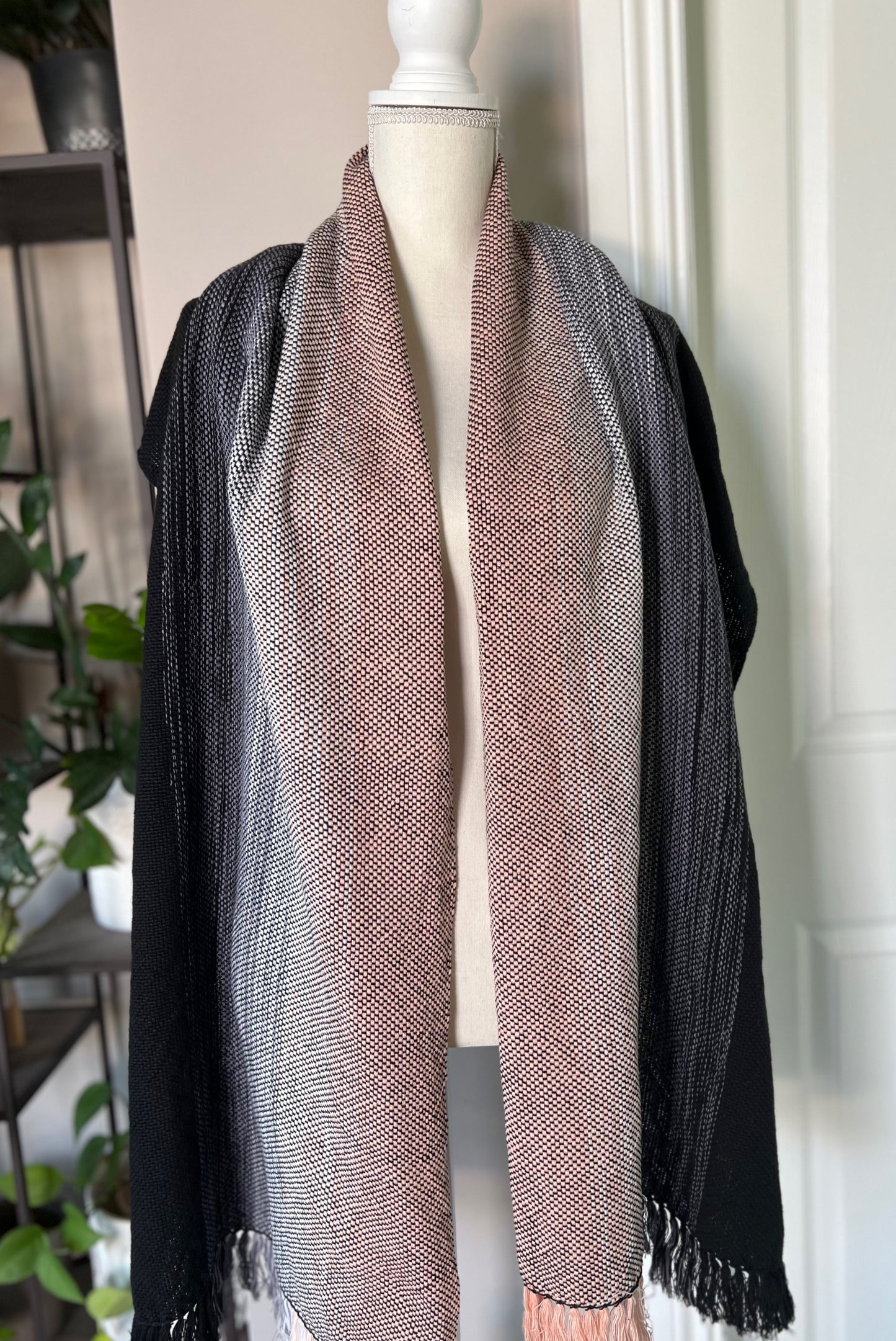 Black Swan Cotton Ombre Wrap