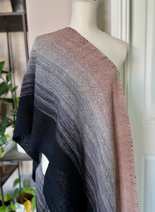 Black Swan Cotton Ombre Wrap