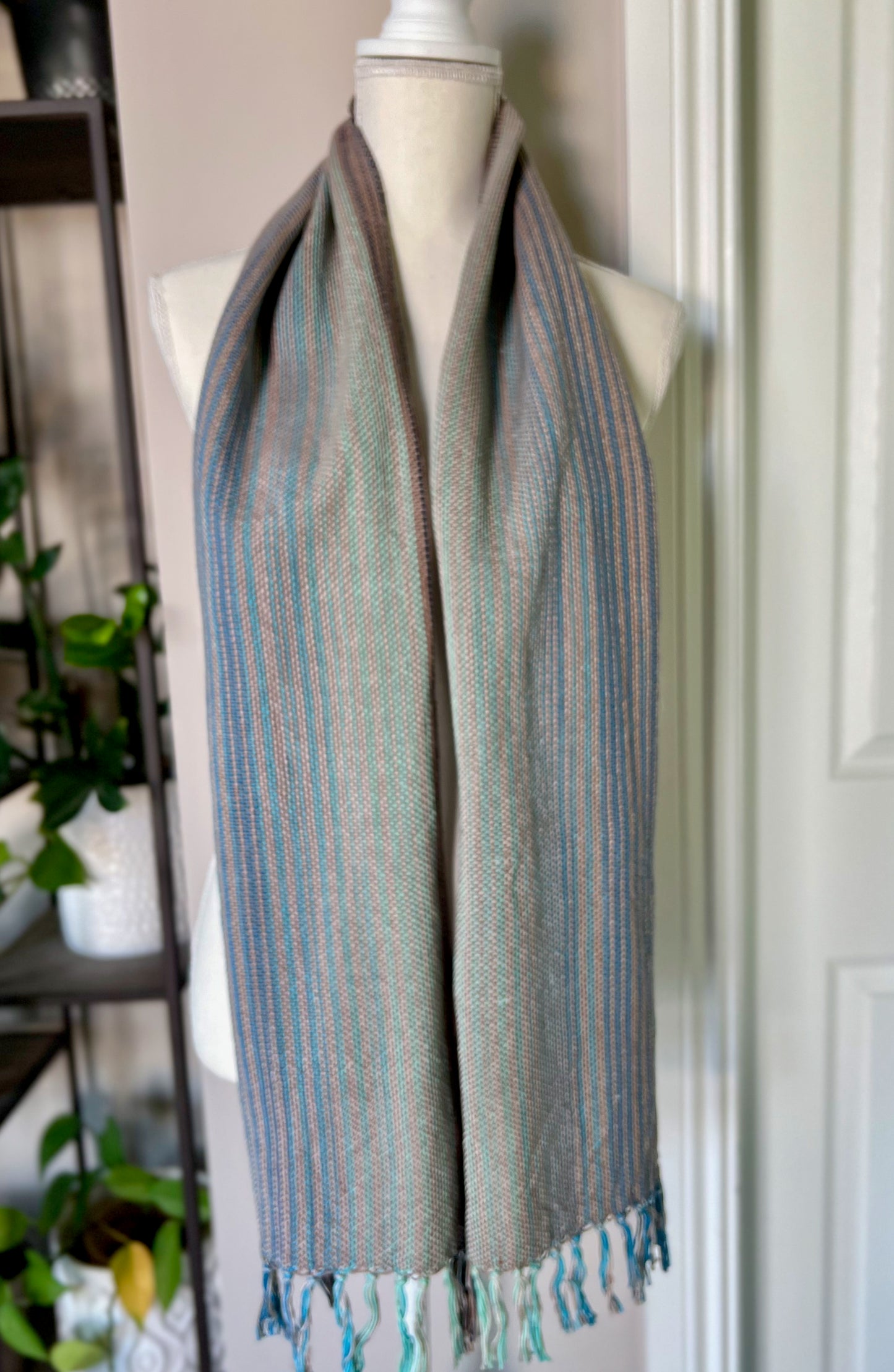 Beach Path Cotton Scarf