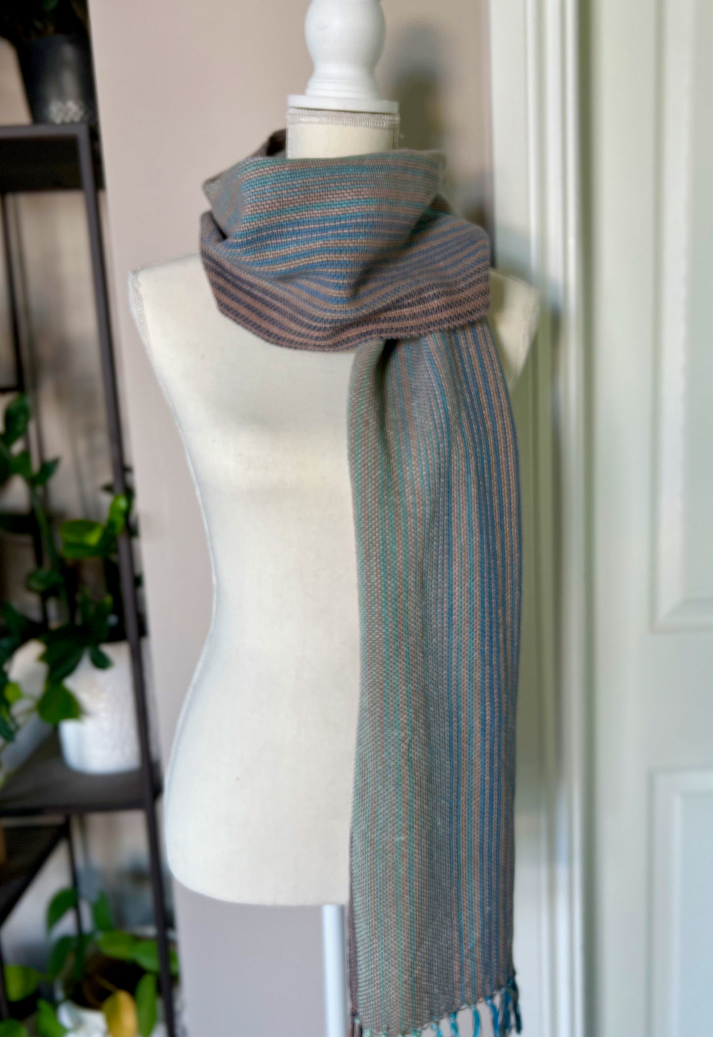 Beach Path Cotton Scarf