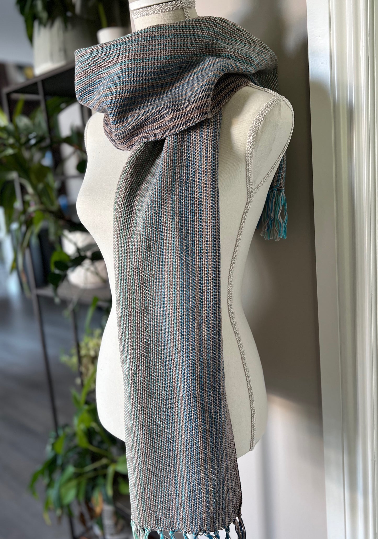 Beach Path Cotton Scarf