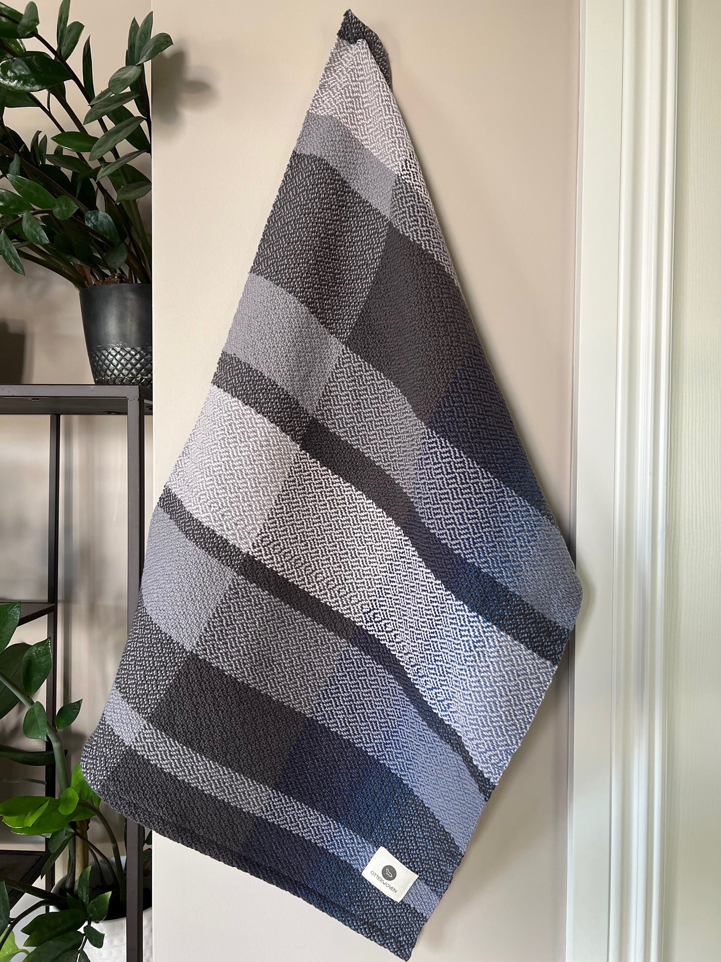 Sapphire Storm Oversized Cotton Towels