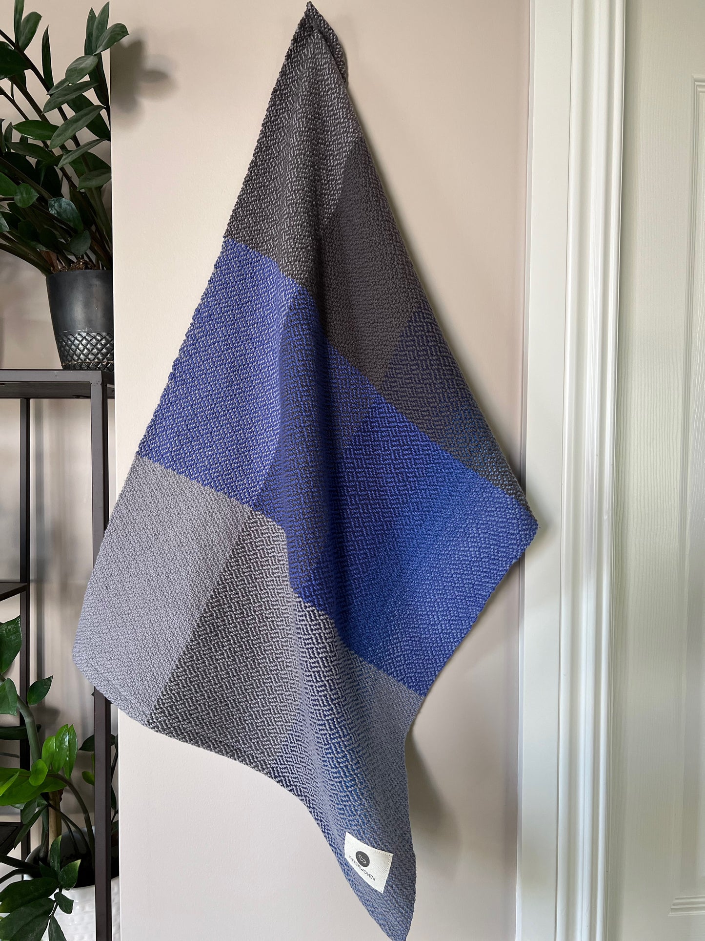 Sapphire Storm Oversized Cotton Towels