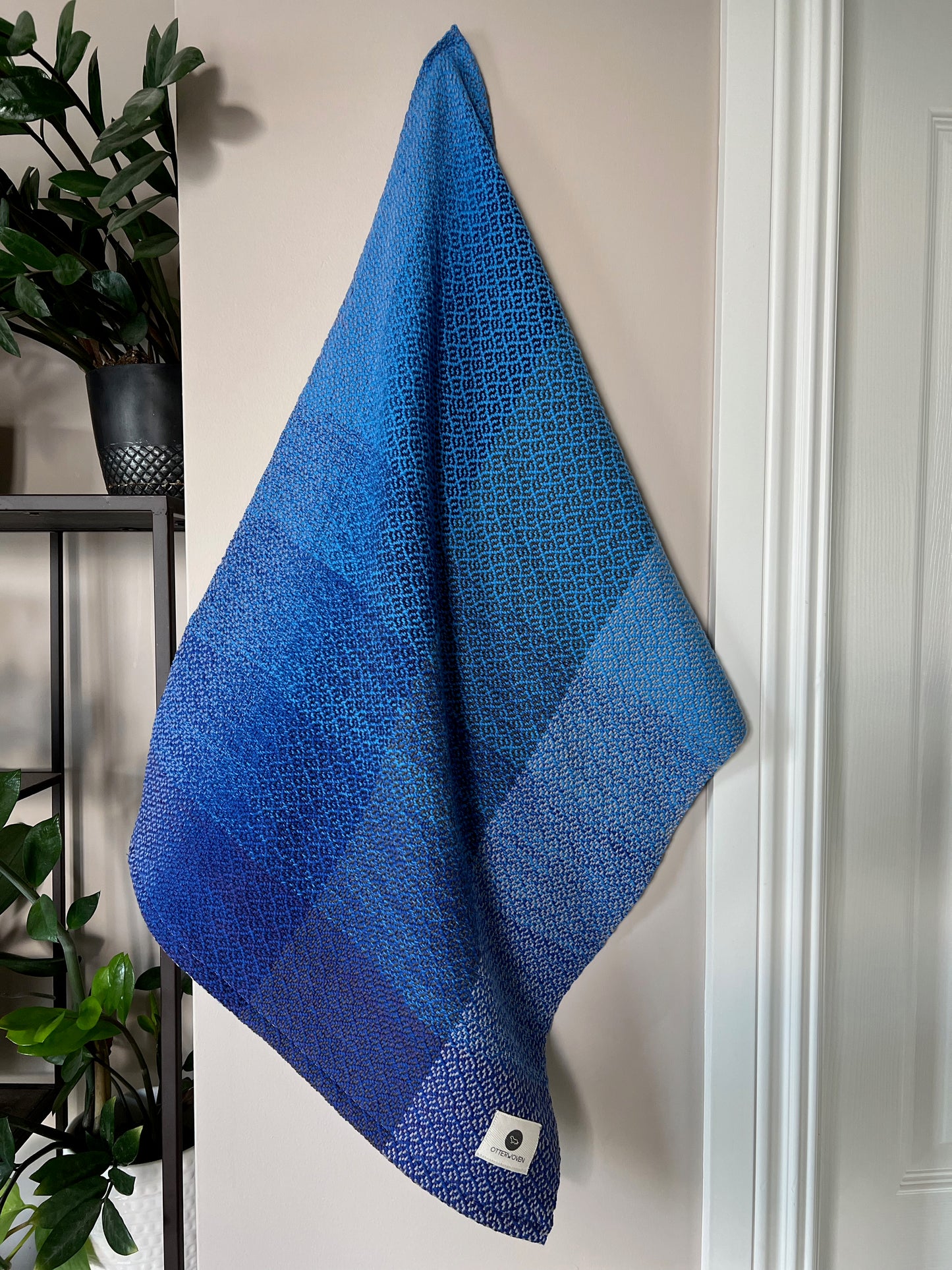 Sapphire Storm Oversized Cotton Towels