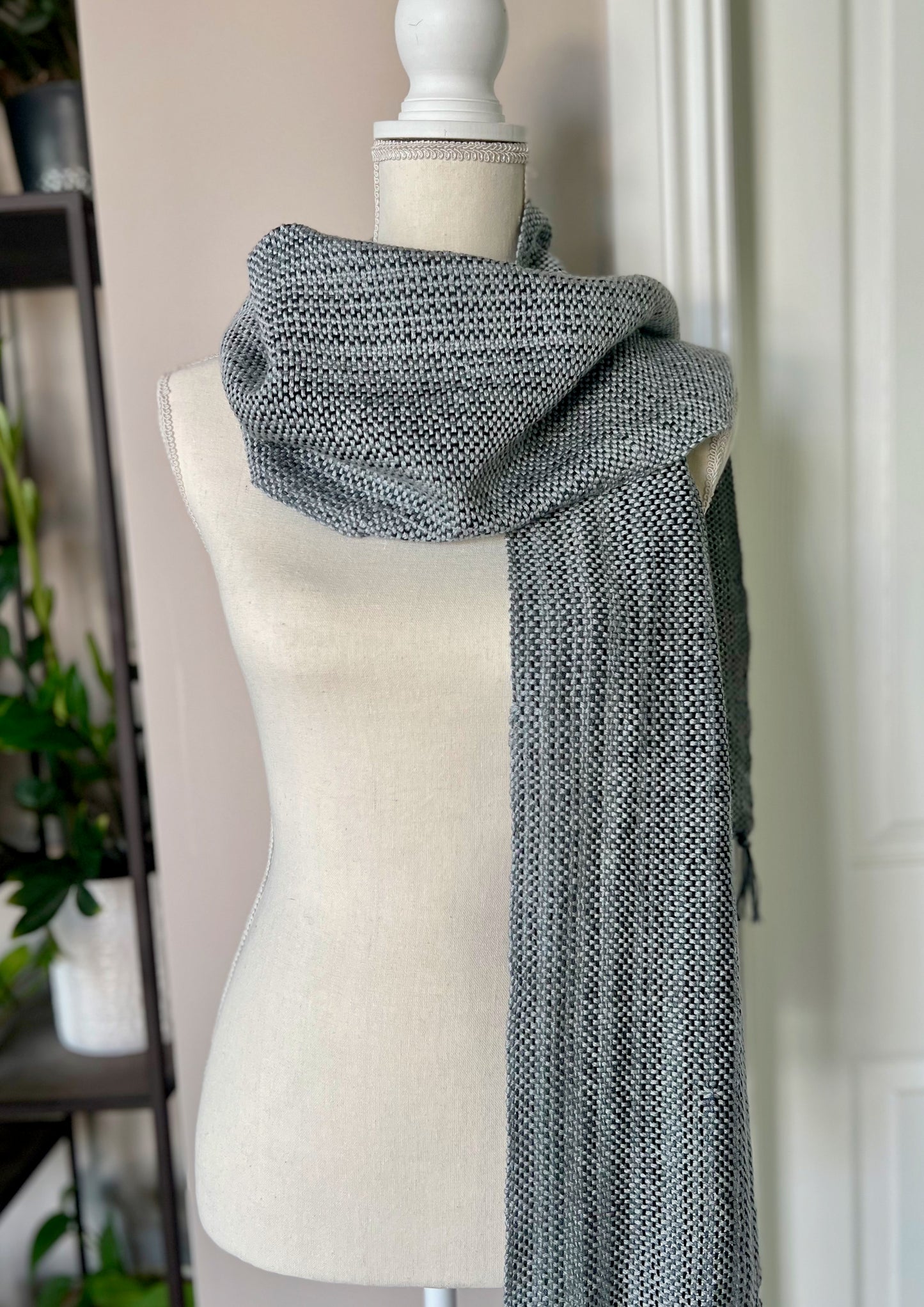 Silver Bells Cotton Scarf