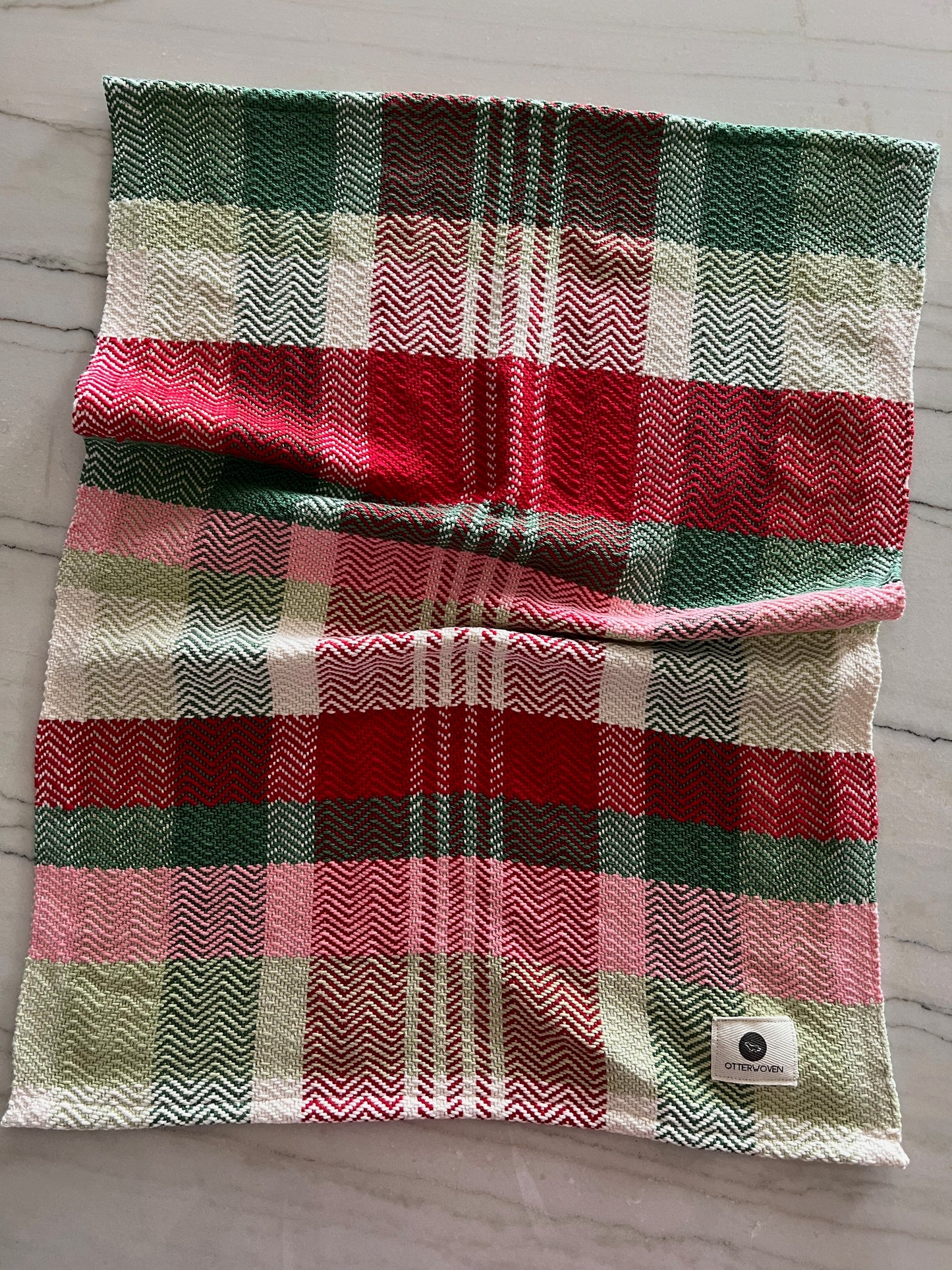 Christmas Twill Towels - Red, Green & Pink 2023