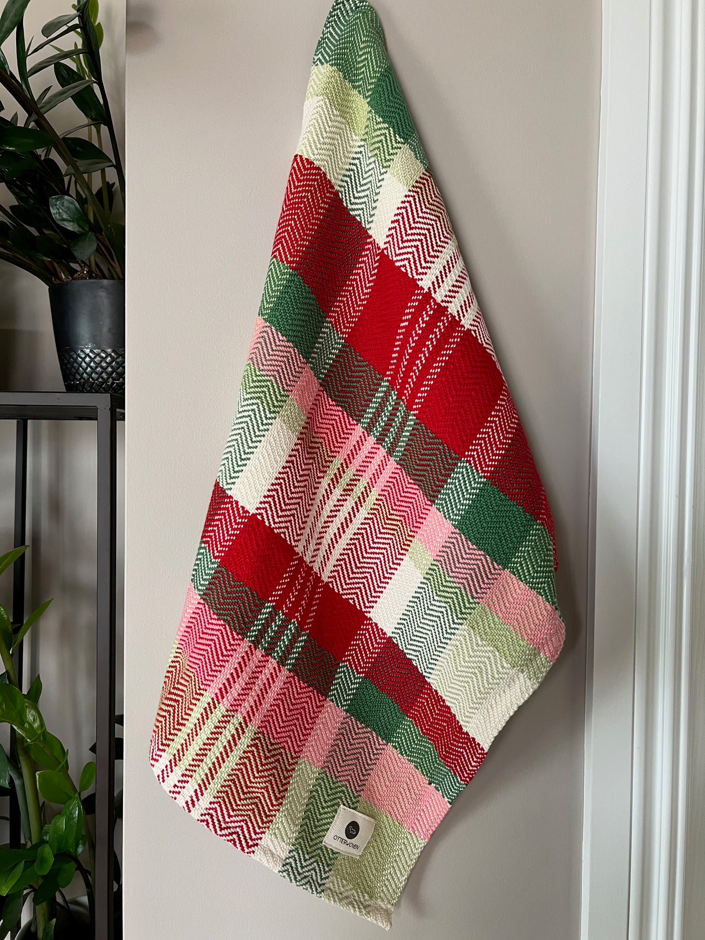 Christmas Twill Towels - Red, Green & Pink 2023