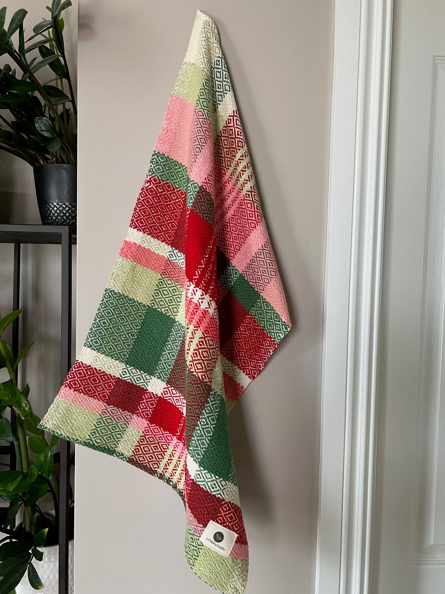 Christmas Twill Towels - Red, Green & Pink 2023