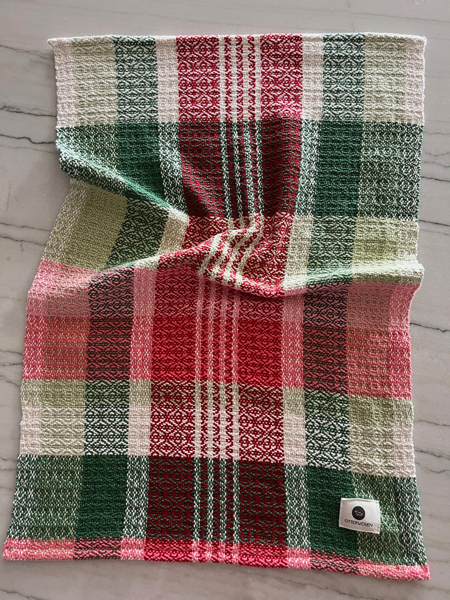 Christmas Twill Towels - Red, Green & Pink 2023