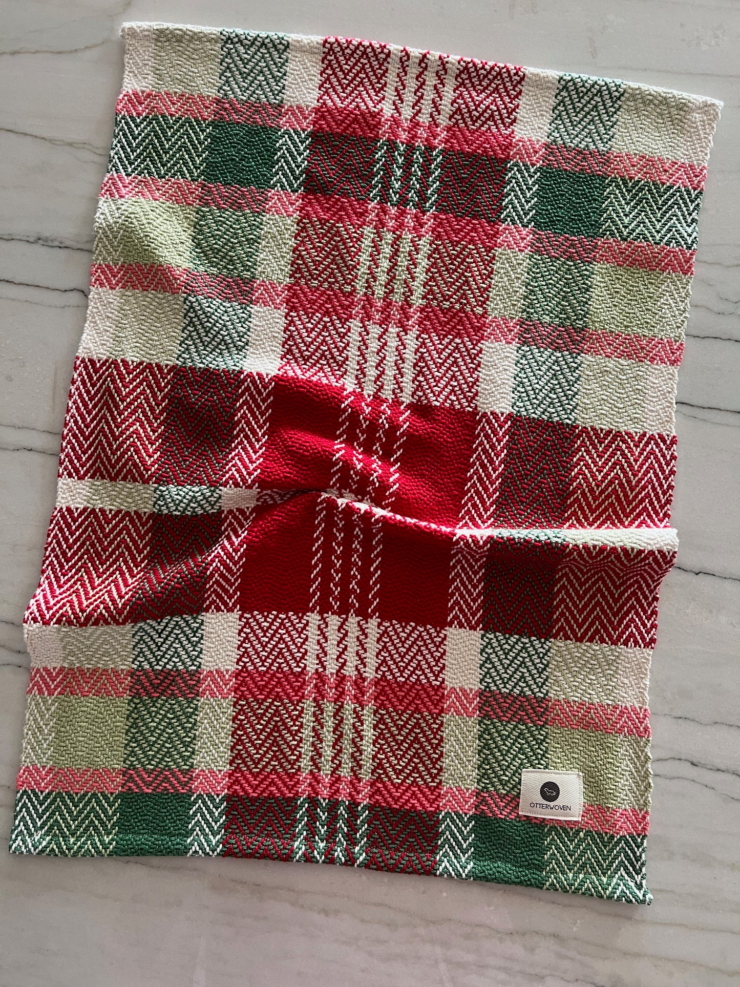 Christmas Twill Towels - Red, Green & Pink 2023