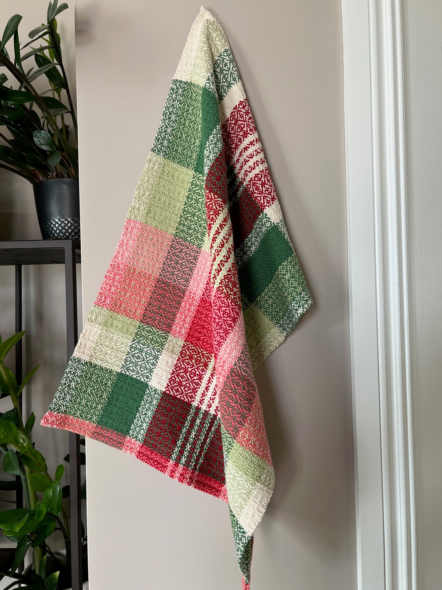 Christmas Twill Towels - Red, Green & Pink 2023