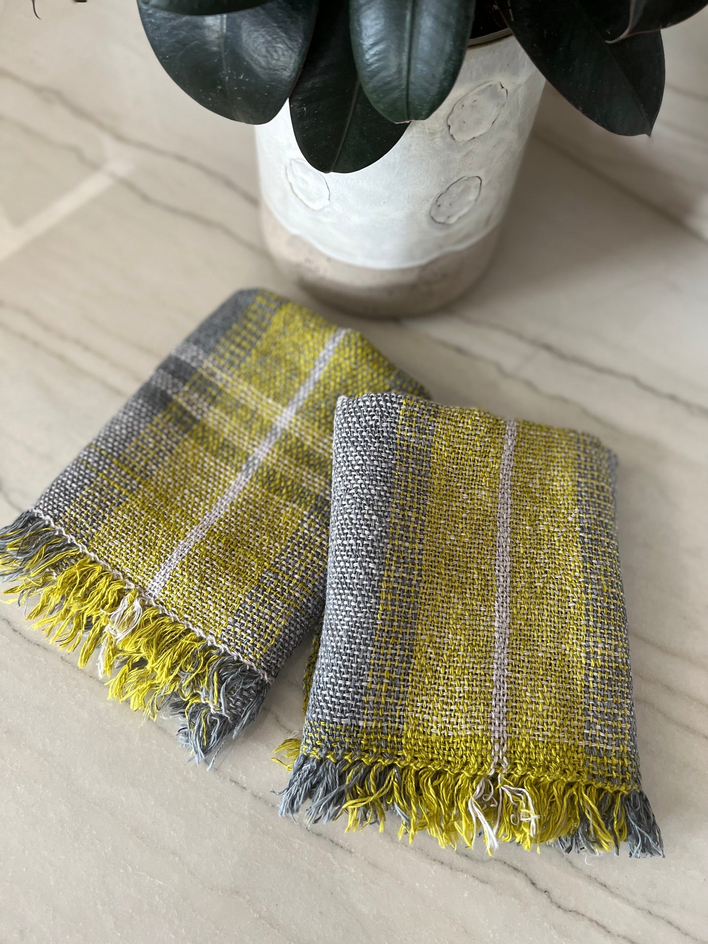 Rigid Heddle Weaving Pattern - Spring in the City Towels