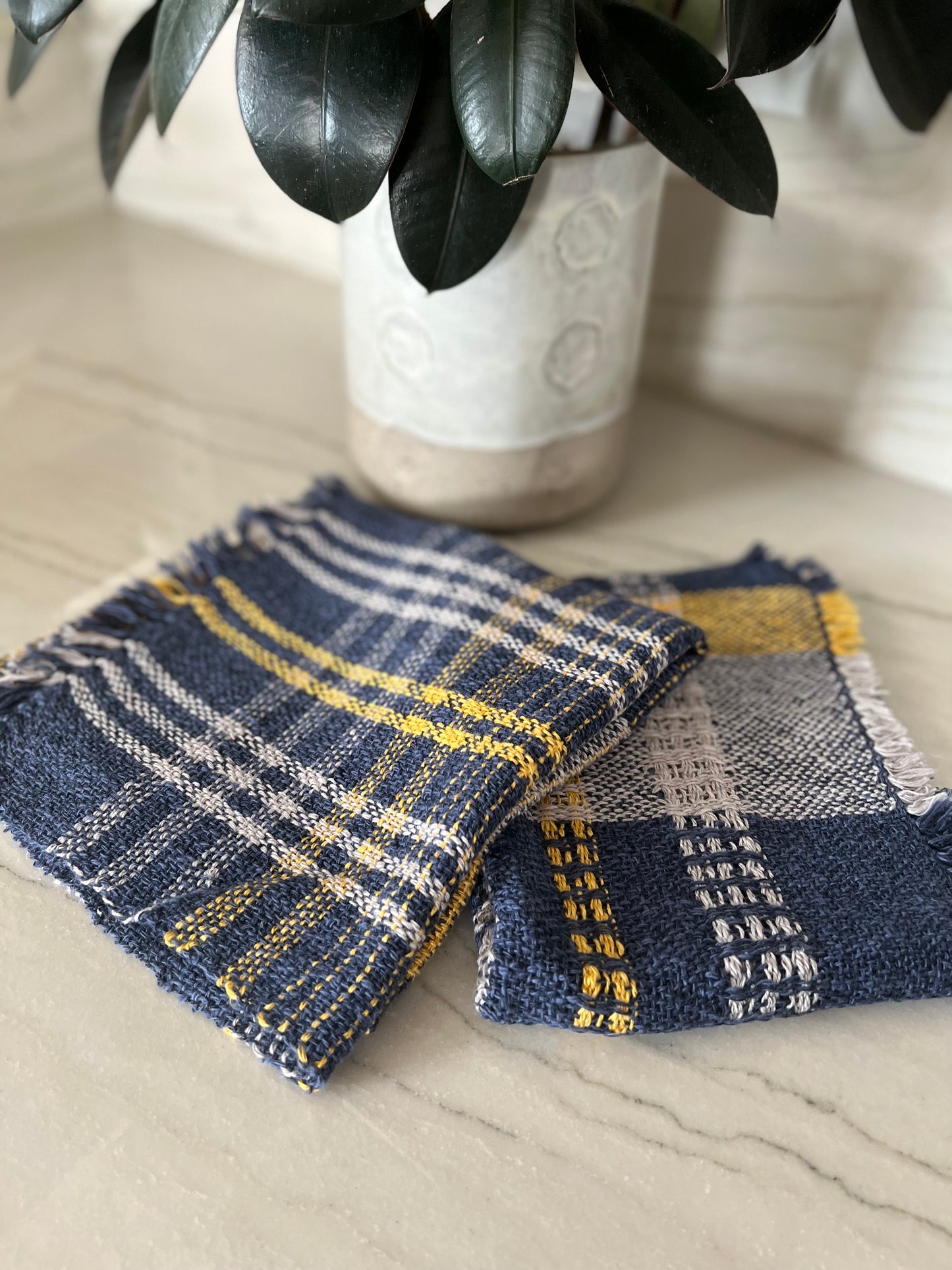 Rigid Heddle Weaving Pattern - Starry Night Towels