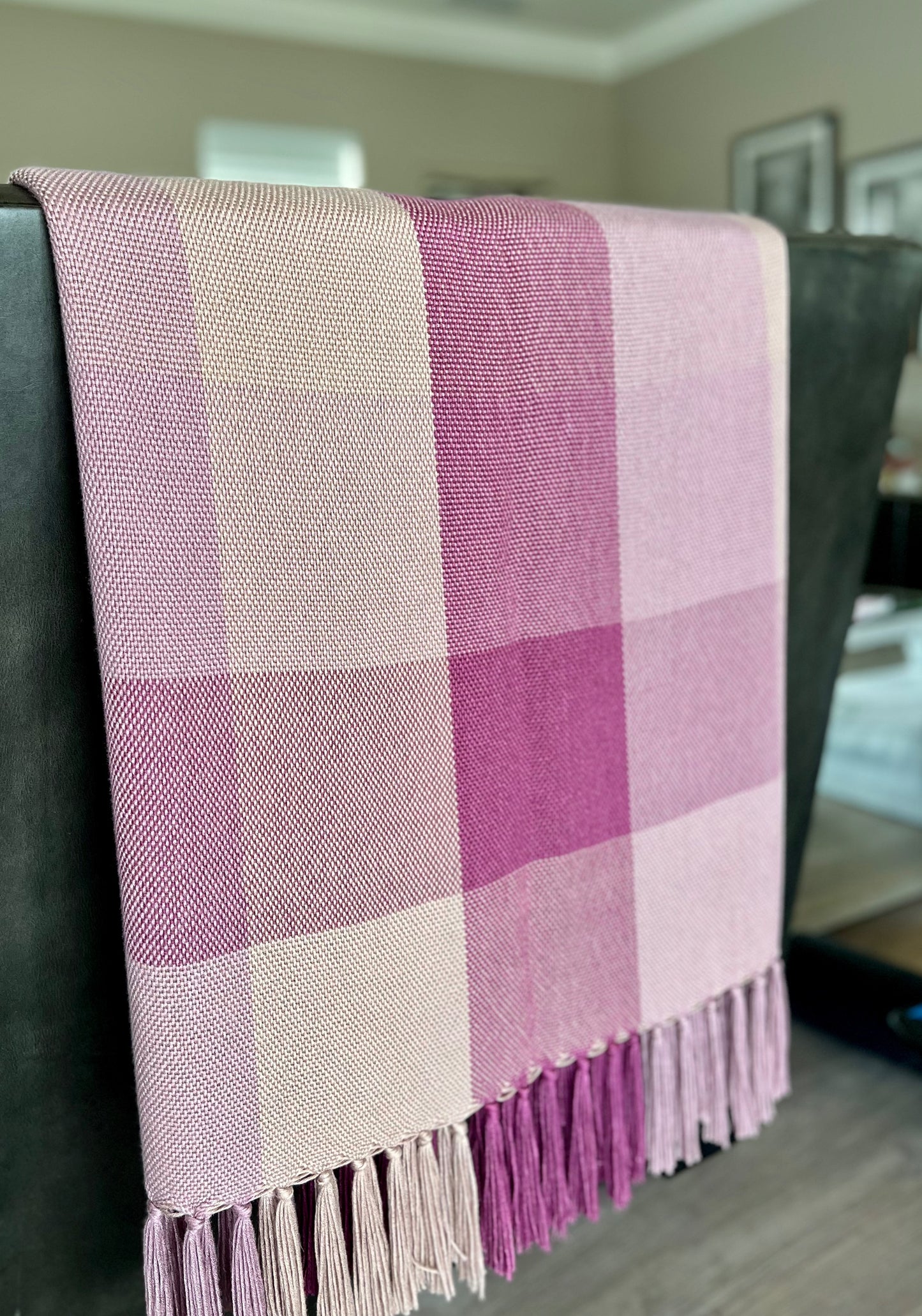 Bamboo Color Block Blanket