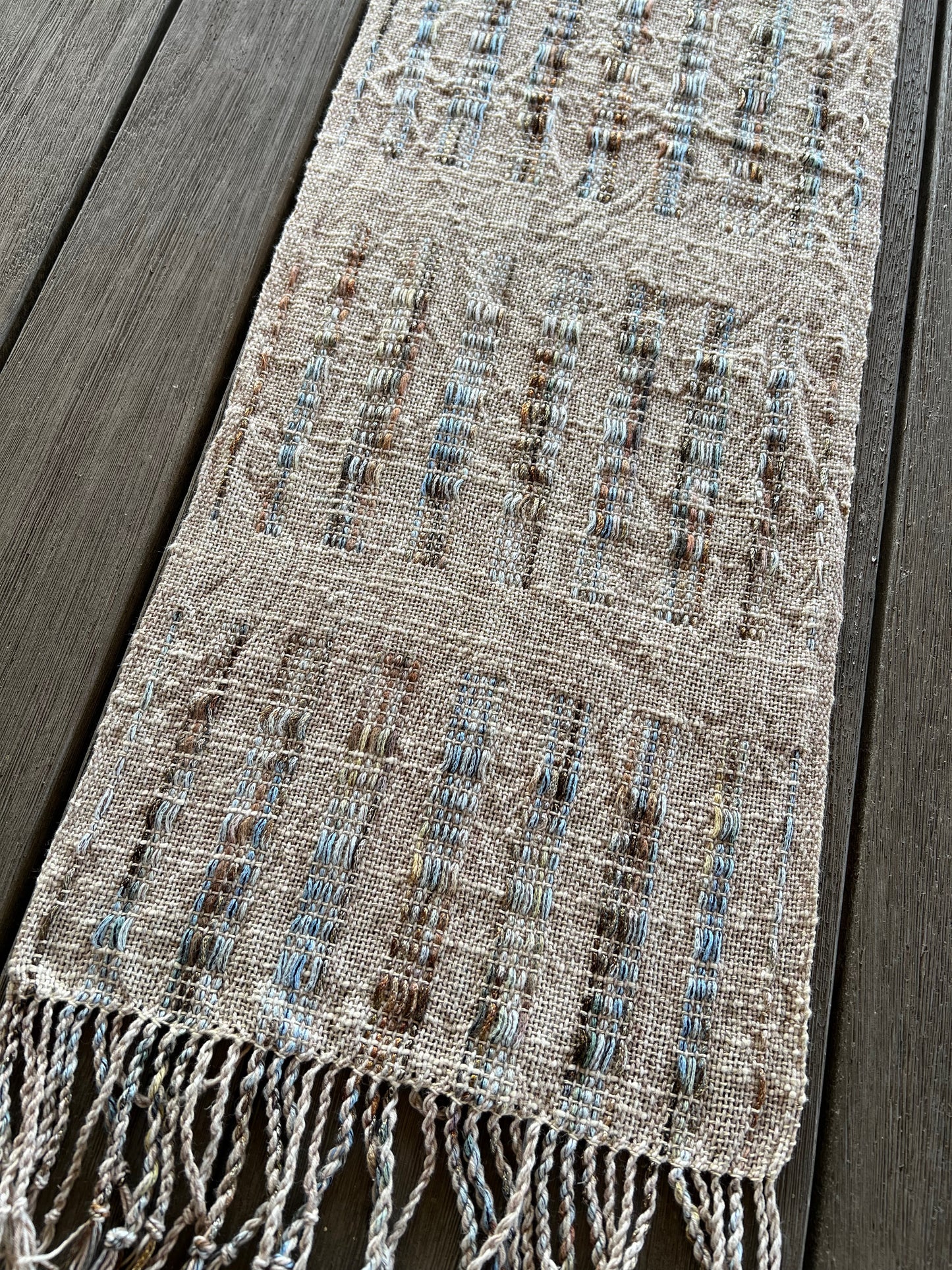 Rigid Heddle Weaving Pattern: Caspersen Supplemental Warp Table Runner