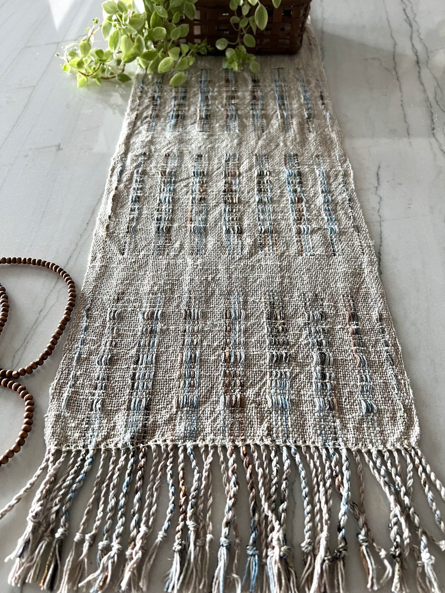 Rigid Heddle Weaving Pattern: Caspersen Supplemental Warp Table Runner