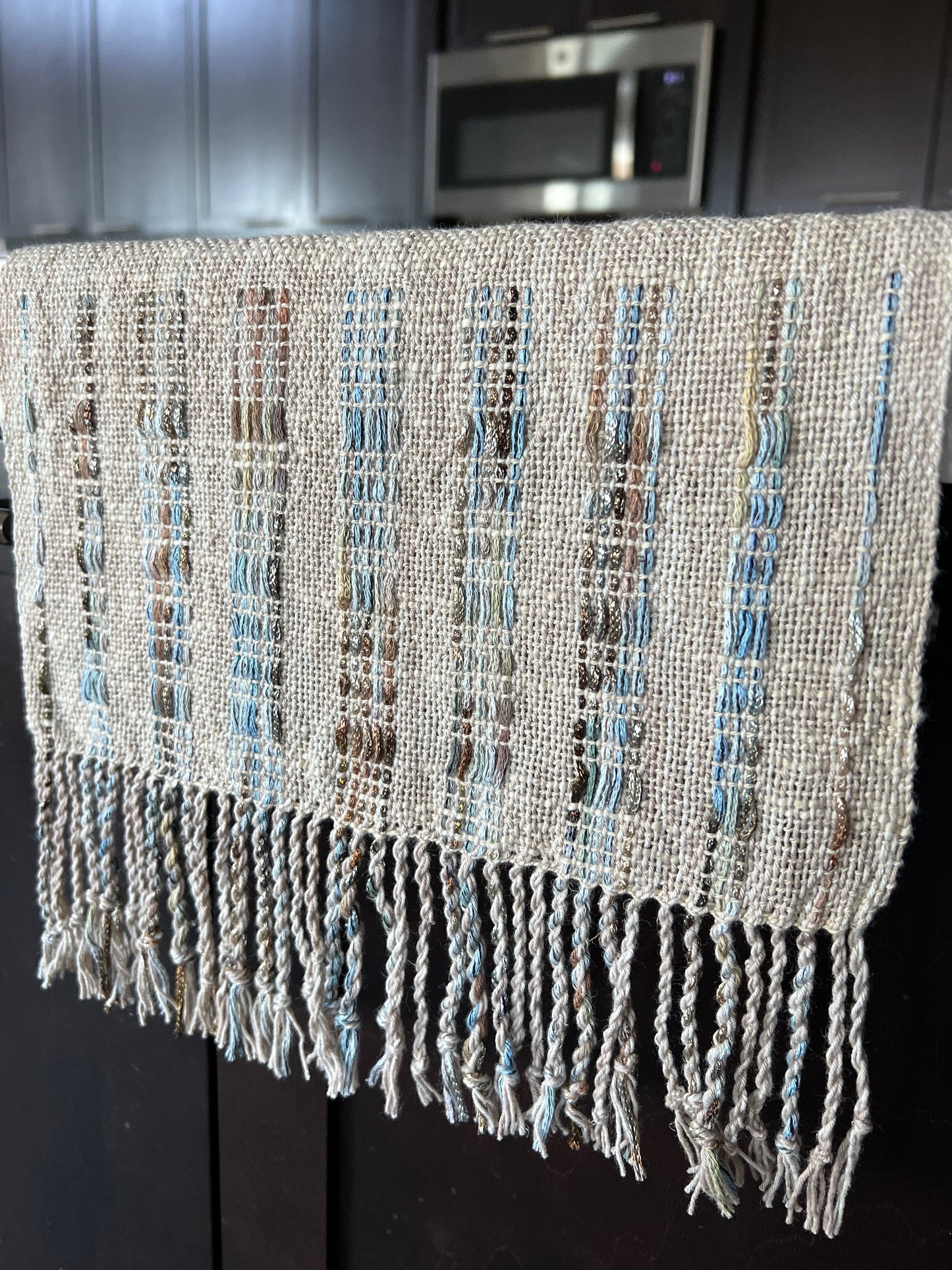 Rigid Heddle Weaving Pattern: Caspersen Supplemental Warp Table Runner