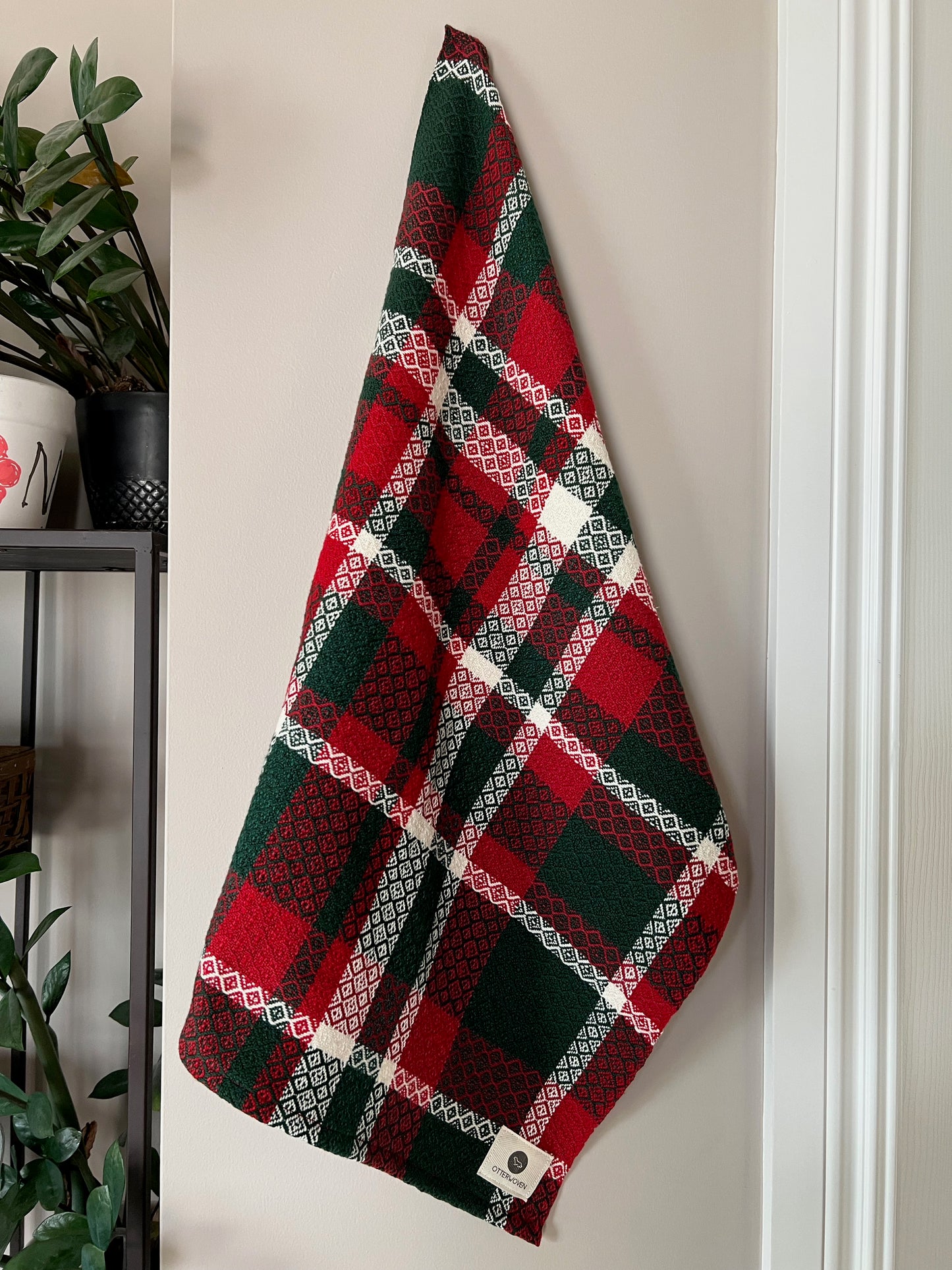 Holiday Diamond Twill Towels