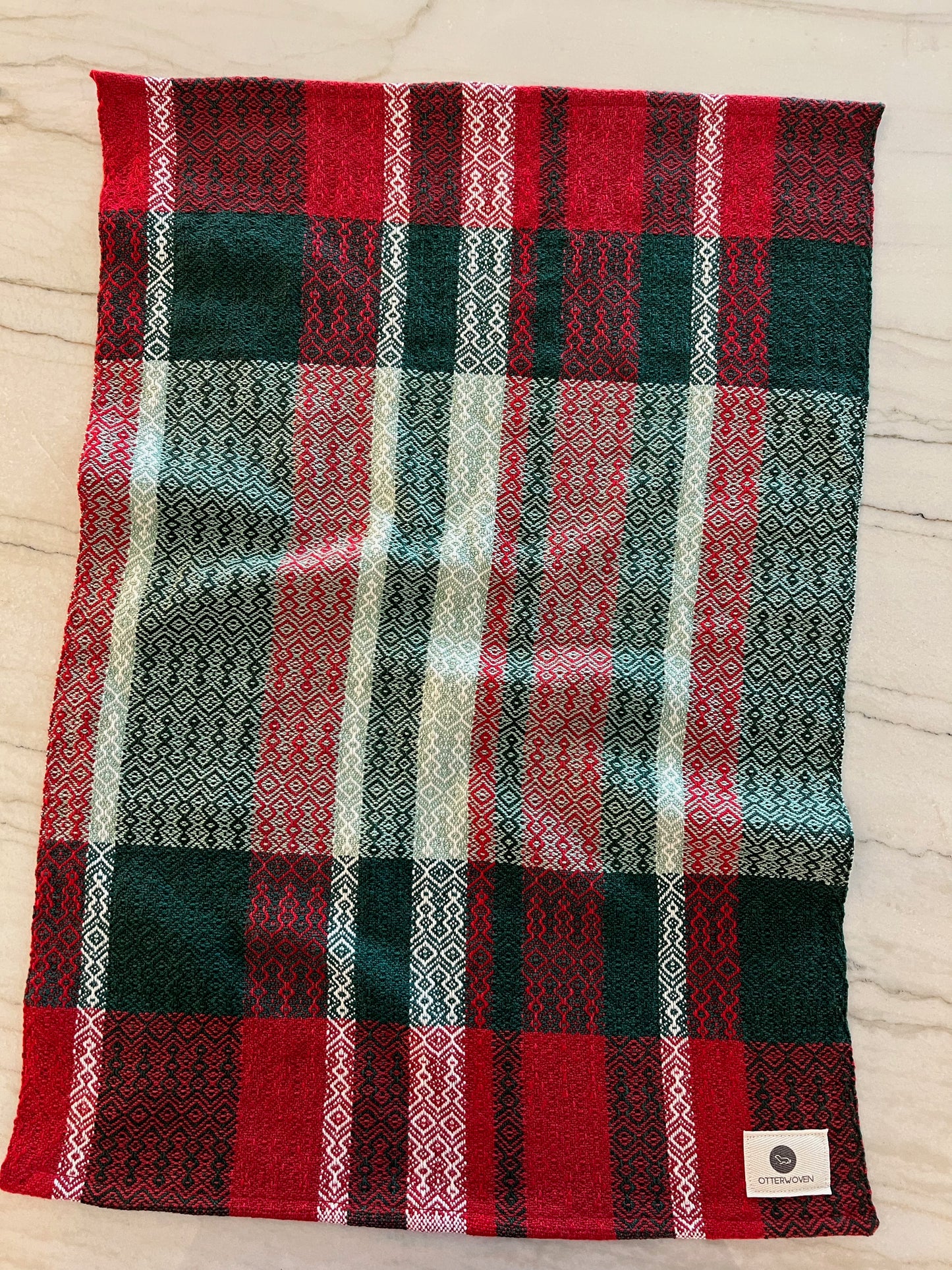 Holiday Diamond Twill Towels