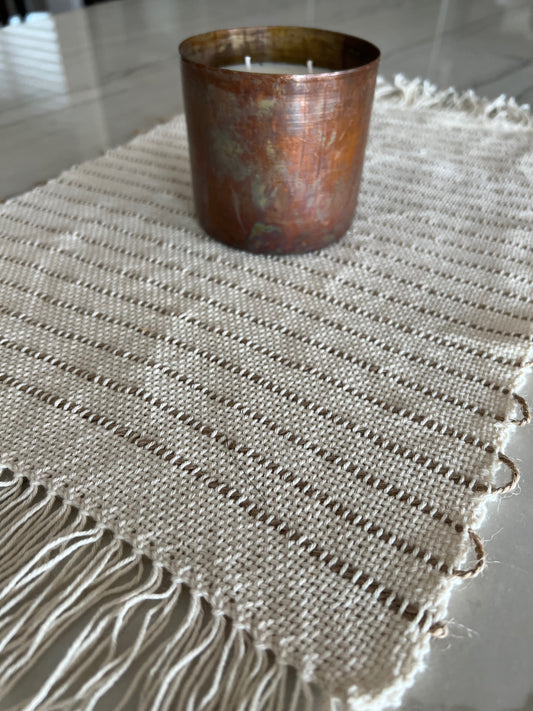 Jute Stripe Table Mat