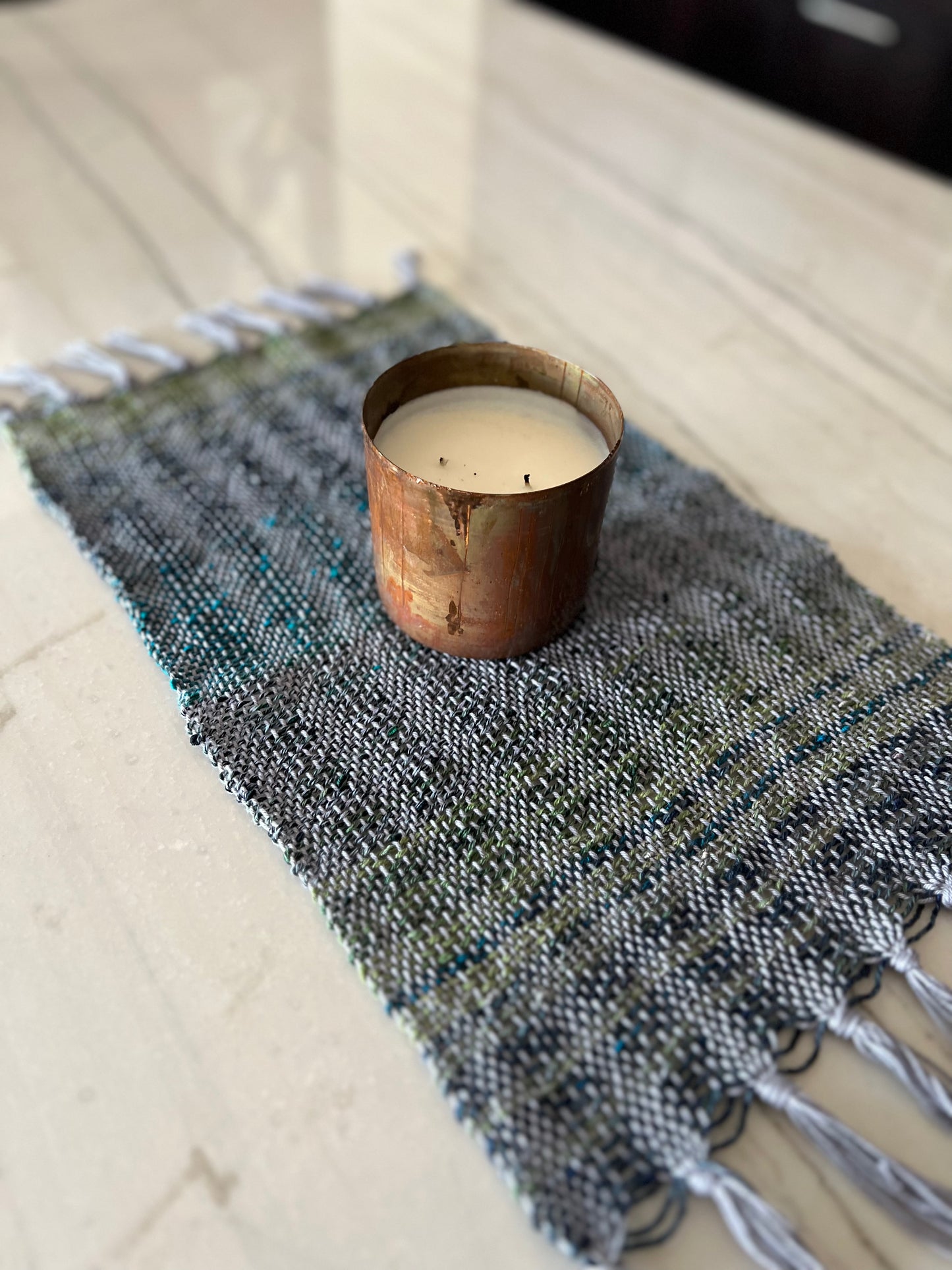 Peacock Table Mat