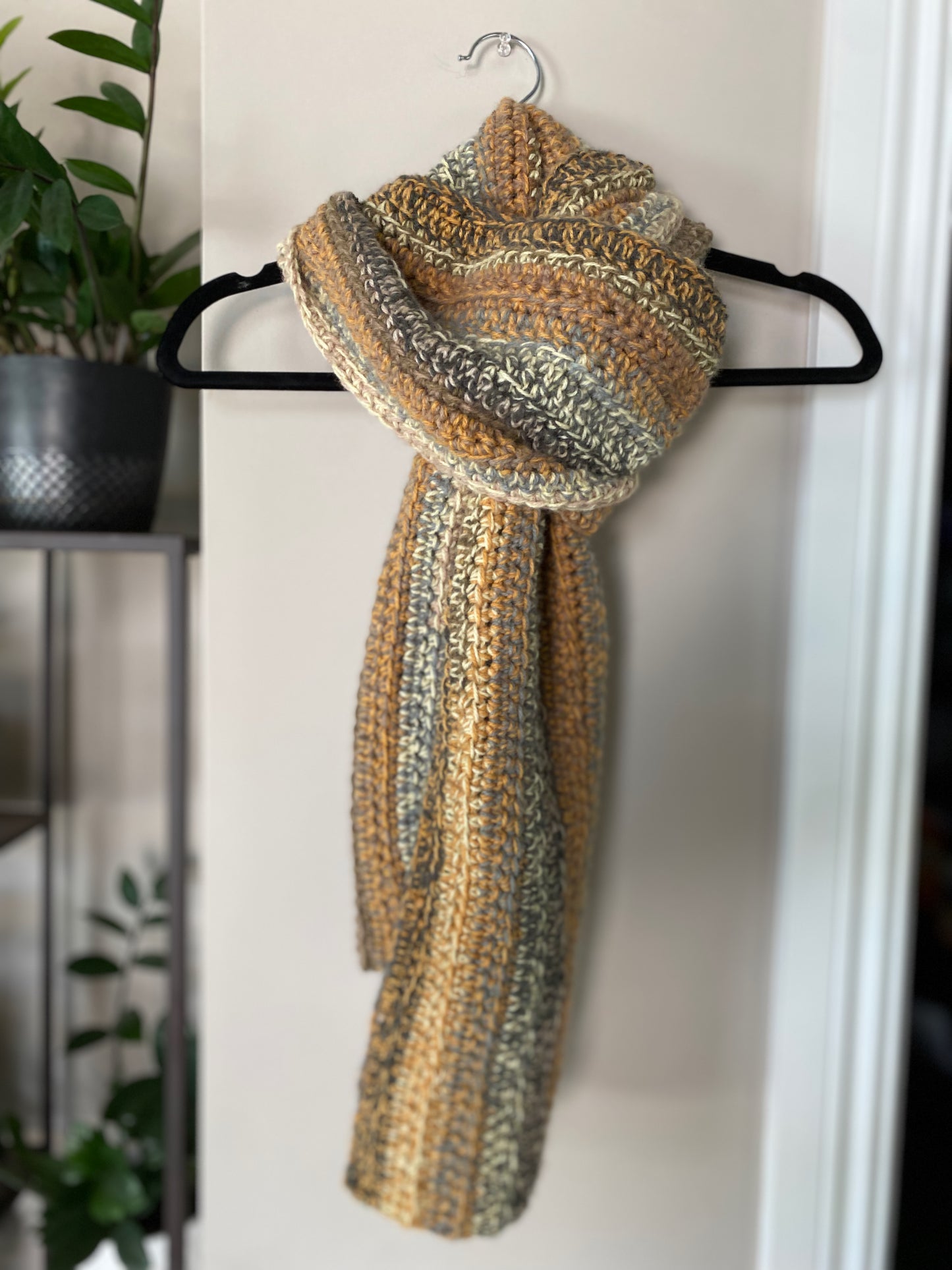 Chunky Crochet Scarf